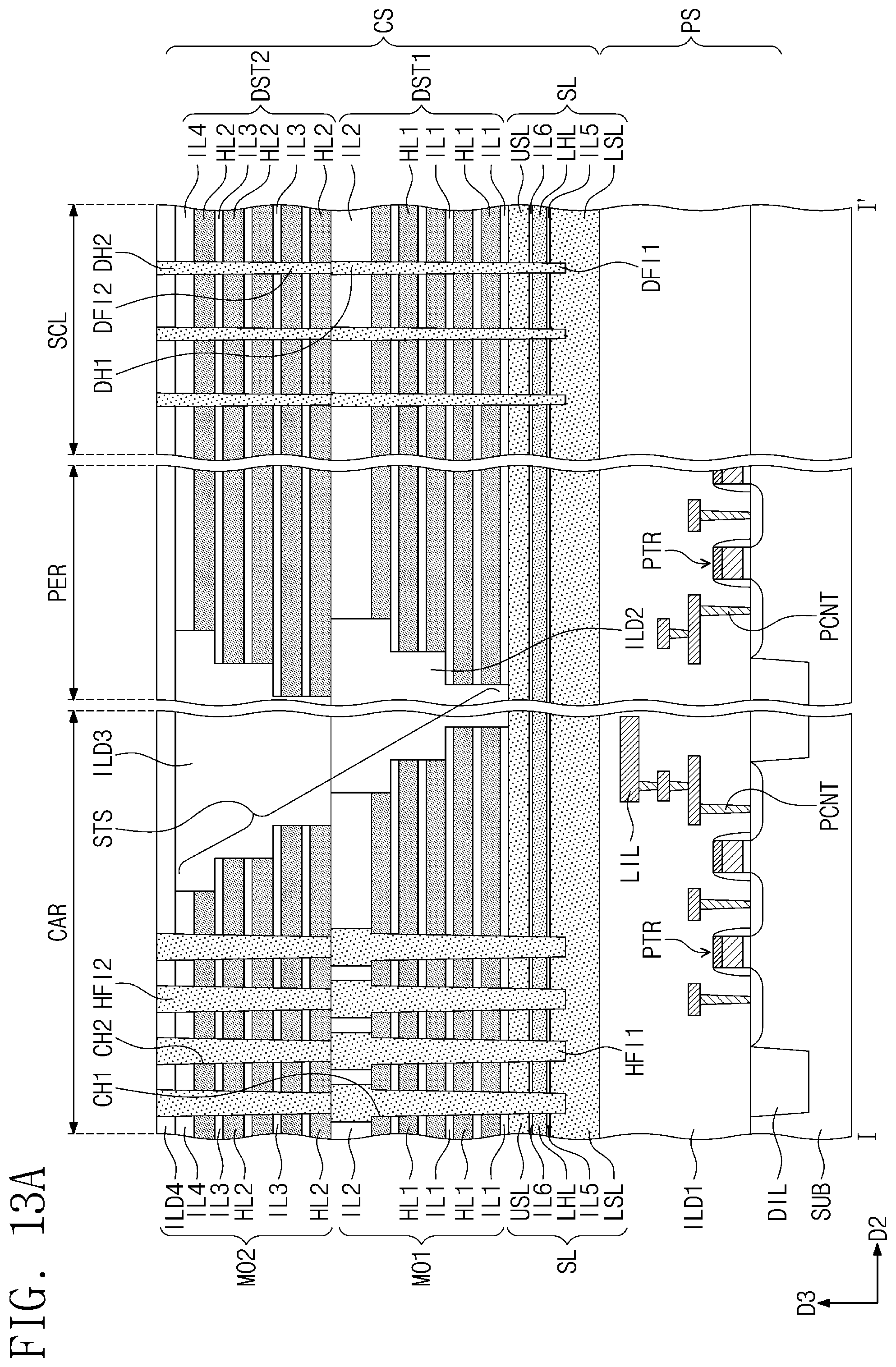 Patent US12414297 Figure 20 – Semiconductor device and electronic system including the same