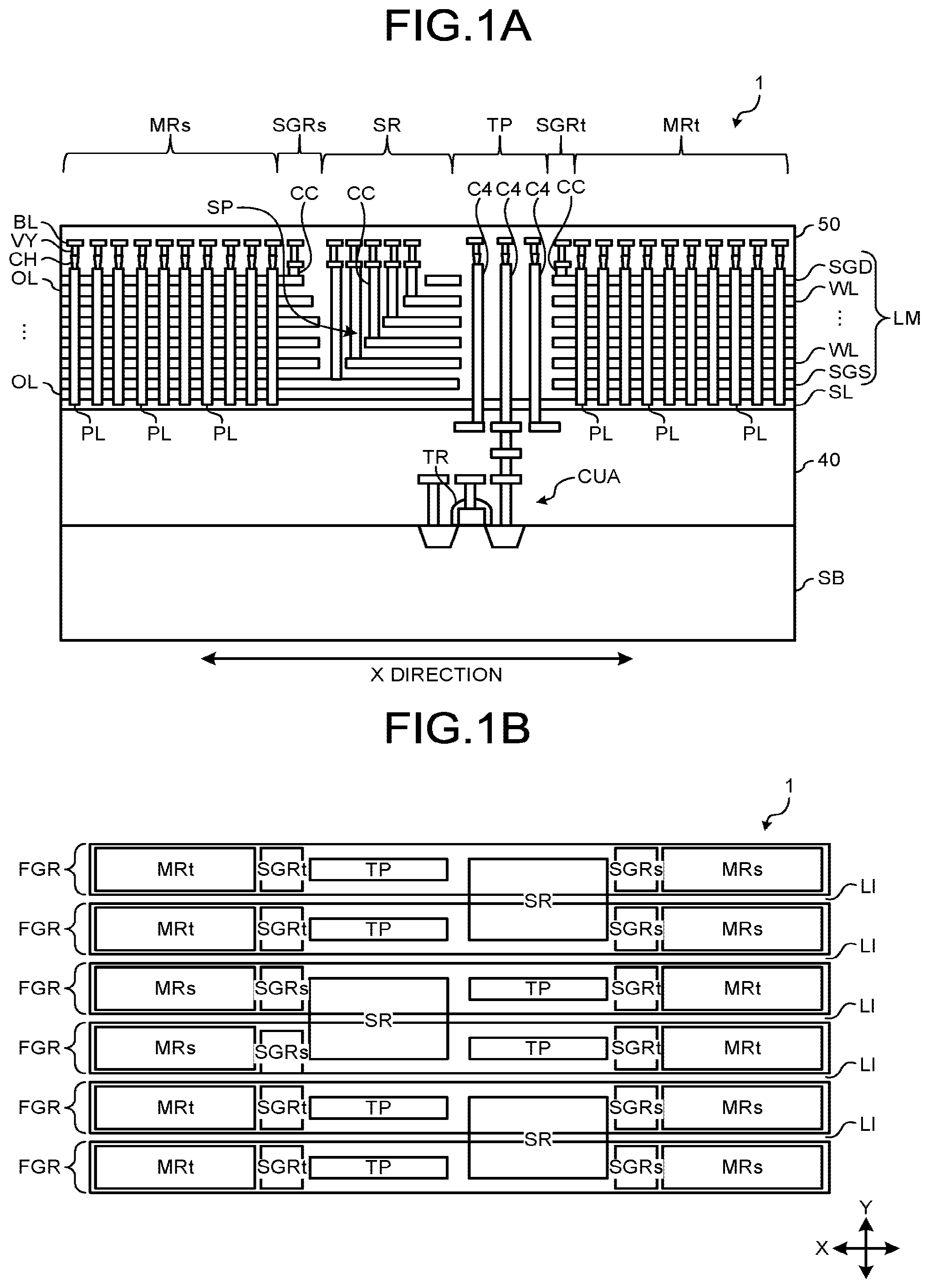 Patent US12414298 Figure 1 – Semiconductor memory device