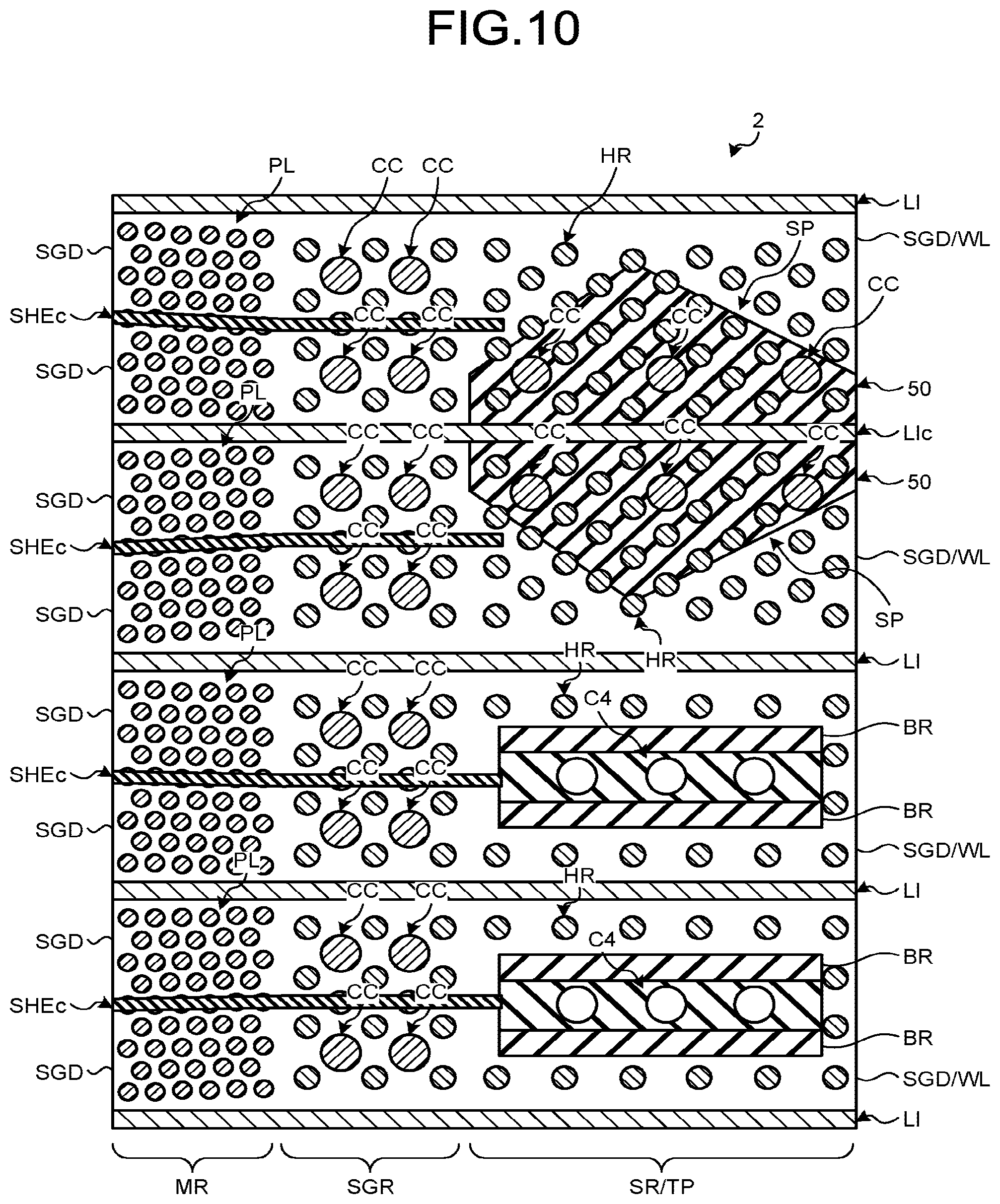 Patent US12414298 Figure 10 – Semiconductor memory device