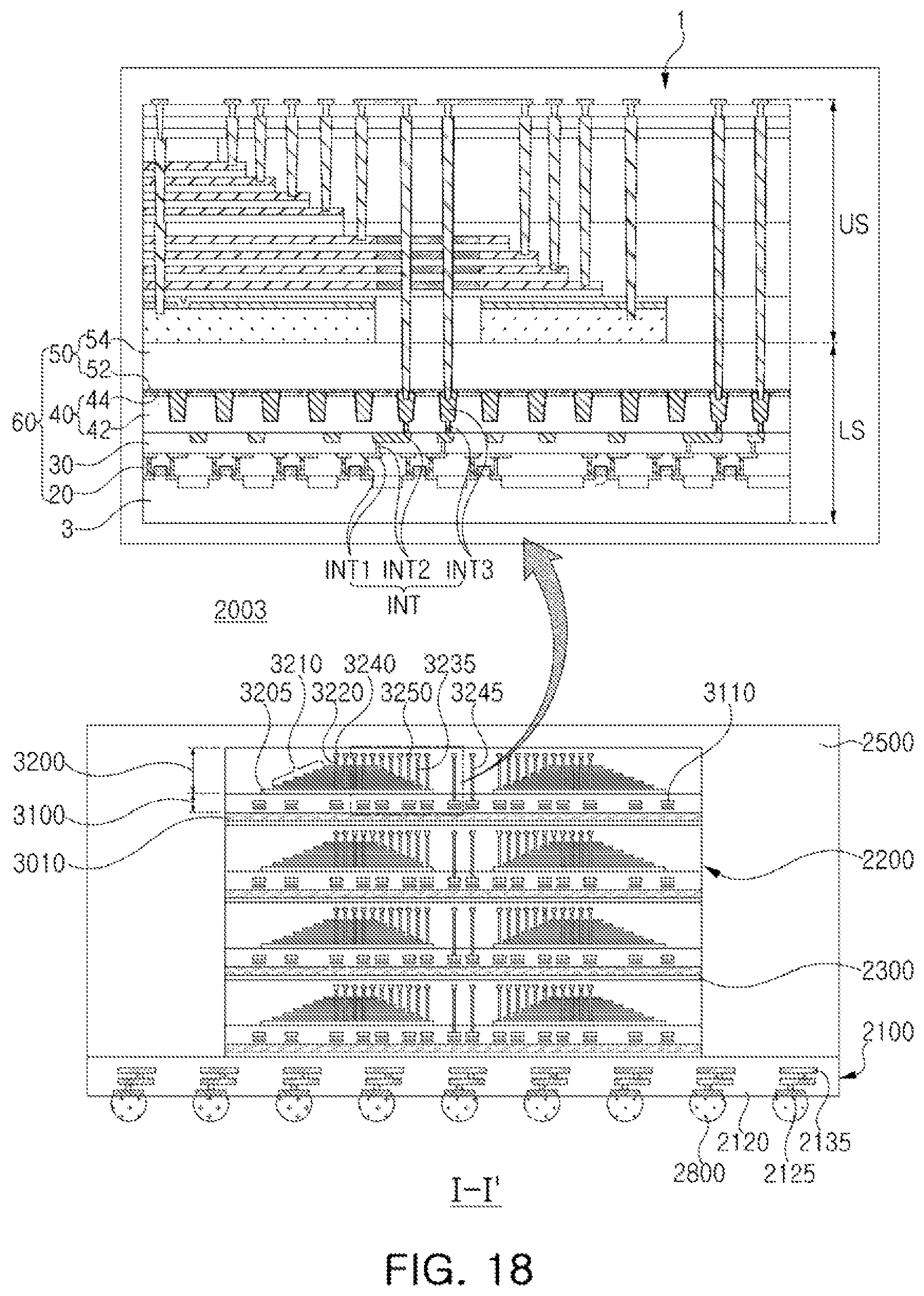 Patent US12414301 Figure 18 – Semiconductor device and data storage system including the same