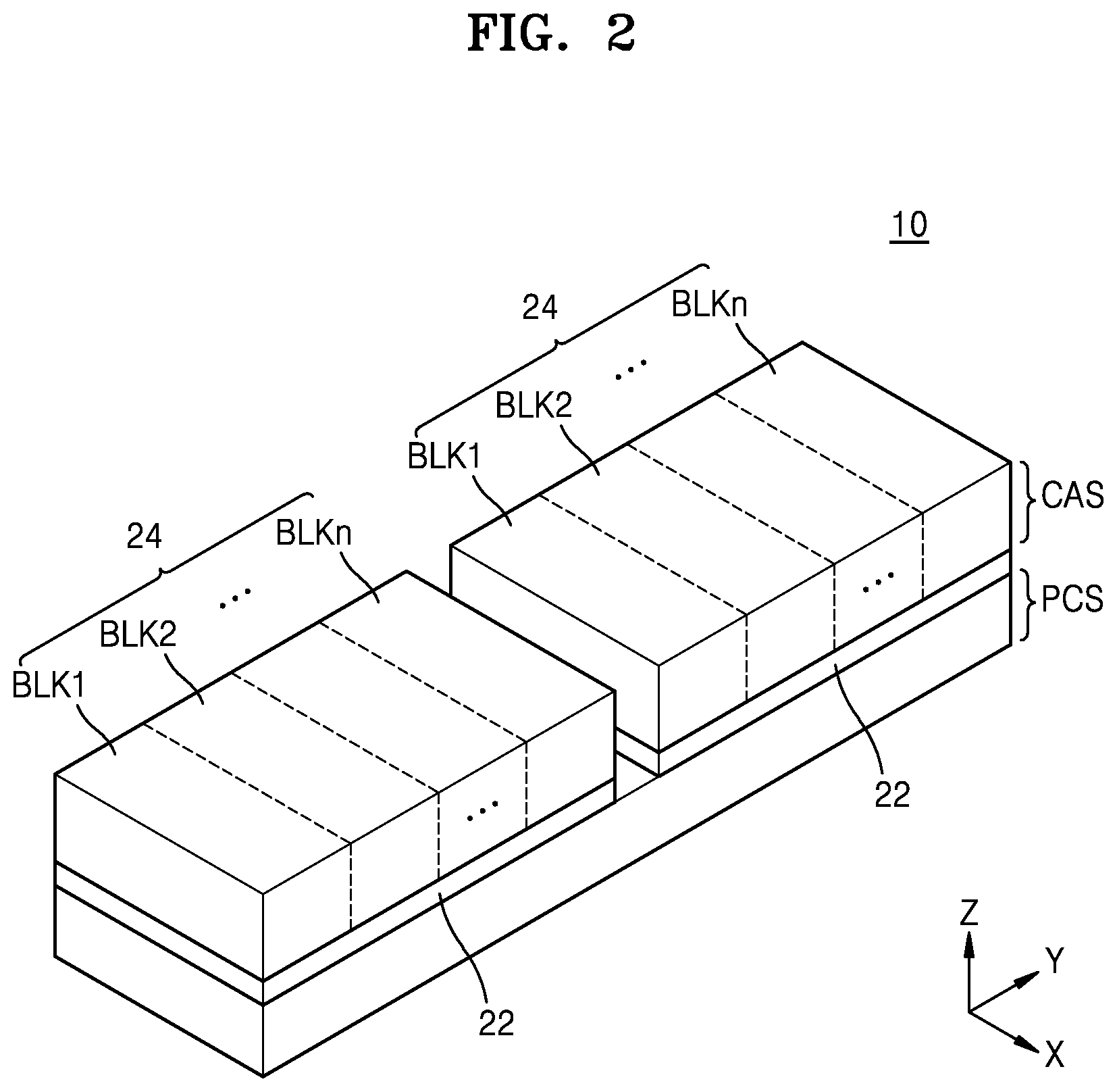 Patent US12414310 Figure 2 – Semiconductor memory devices and method of manufacturing the same