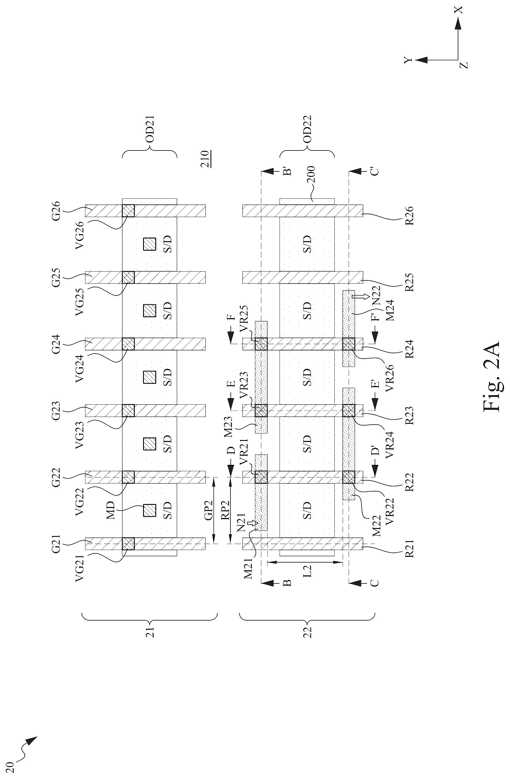 Patent US12414311 Figure 13 – Integrated circuit with feol resistor