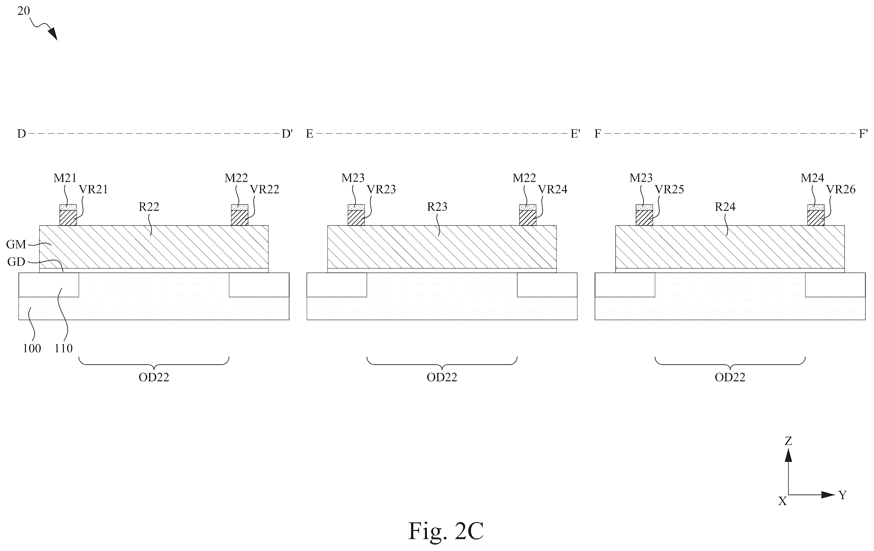 Patent US12414311 Figure 15 – Integrated circuit with feol resistor