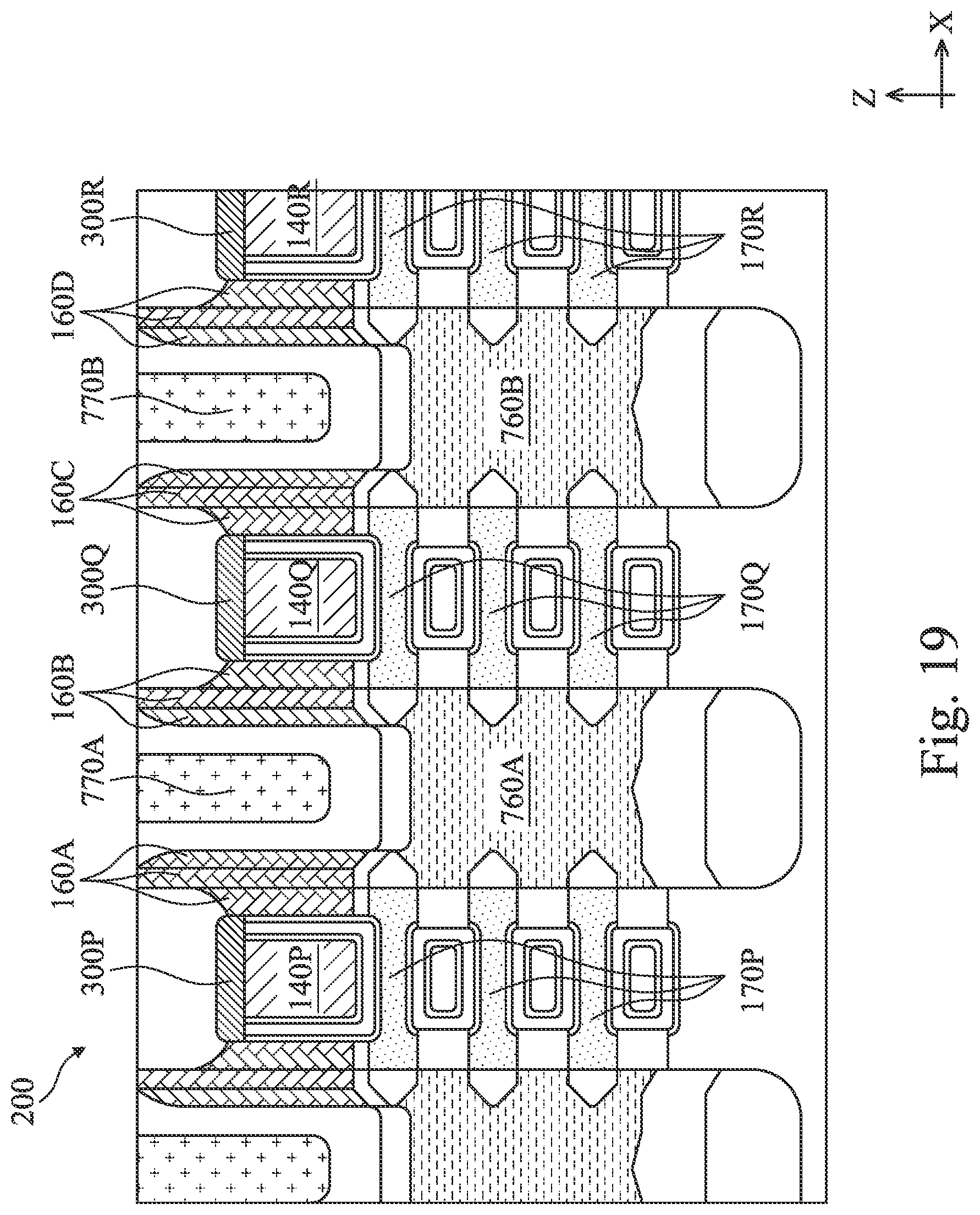 Patent US12414329 Figure 20 – Forming low-resistance capping layer over metal gate electrode