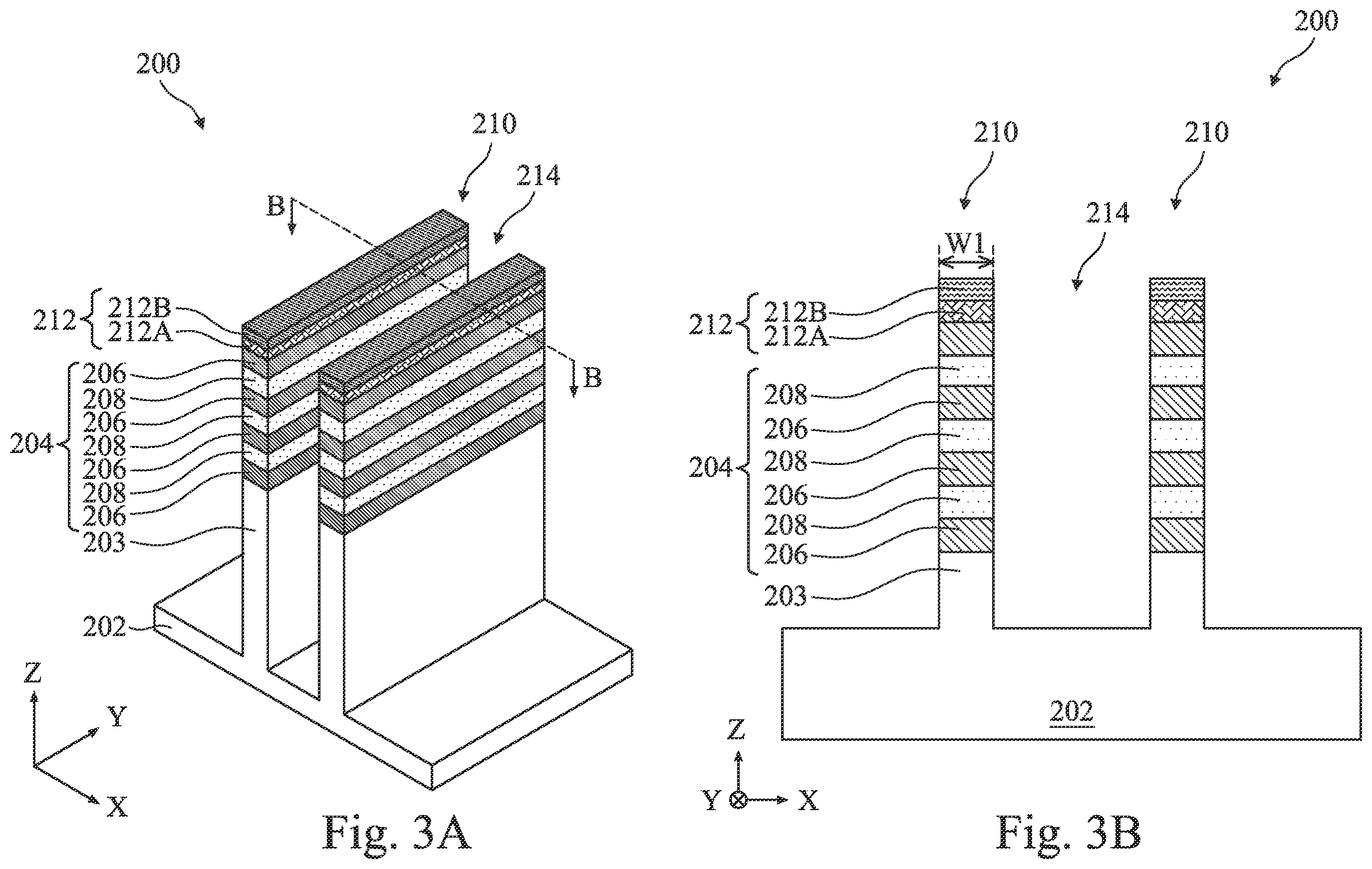 Patent US12414330 Figure 4 – Multi-gate device including semiconductor fin between dielectric fins and method of fabrication thereof