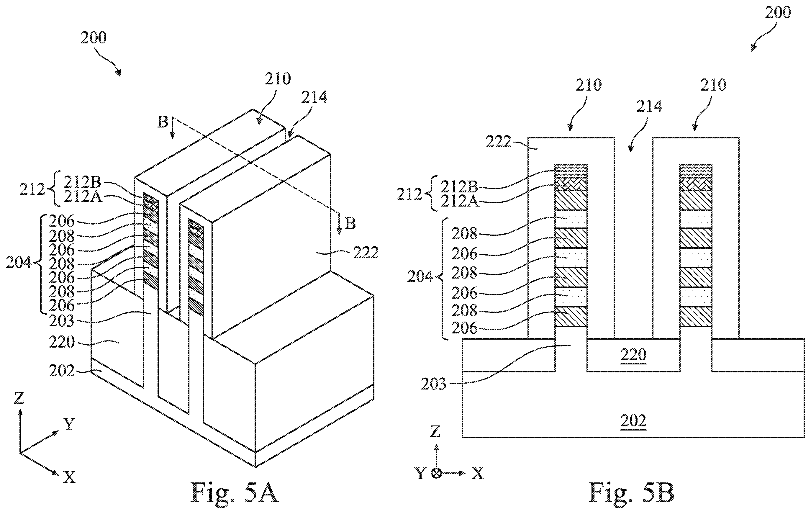 Patent US12414330 Figure 6 – Multi-gate device including semiconductor fin between dielectric fins and method of fabrication thereof