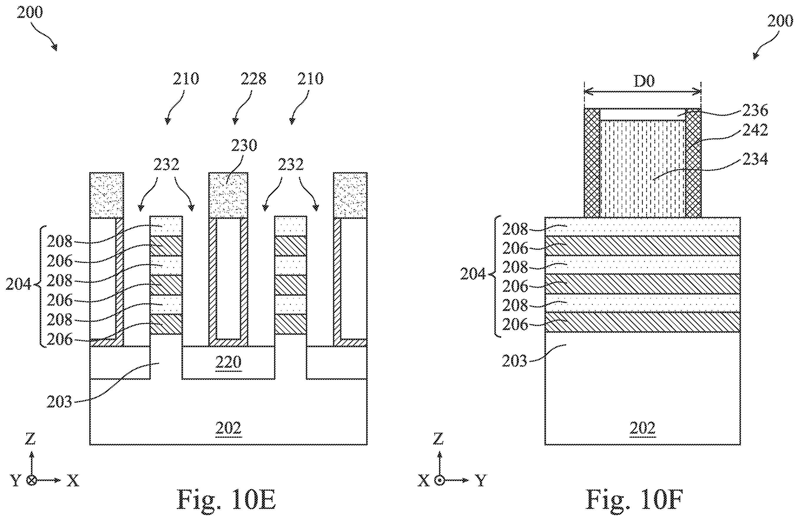 Patent US12414330 Figure 14 – Multi-gate device including semiconductor fin between dielectric fins and method of fabrication thereof