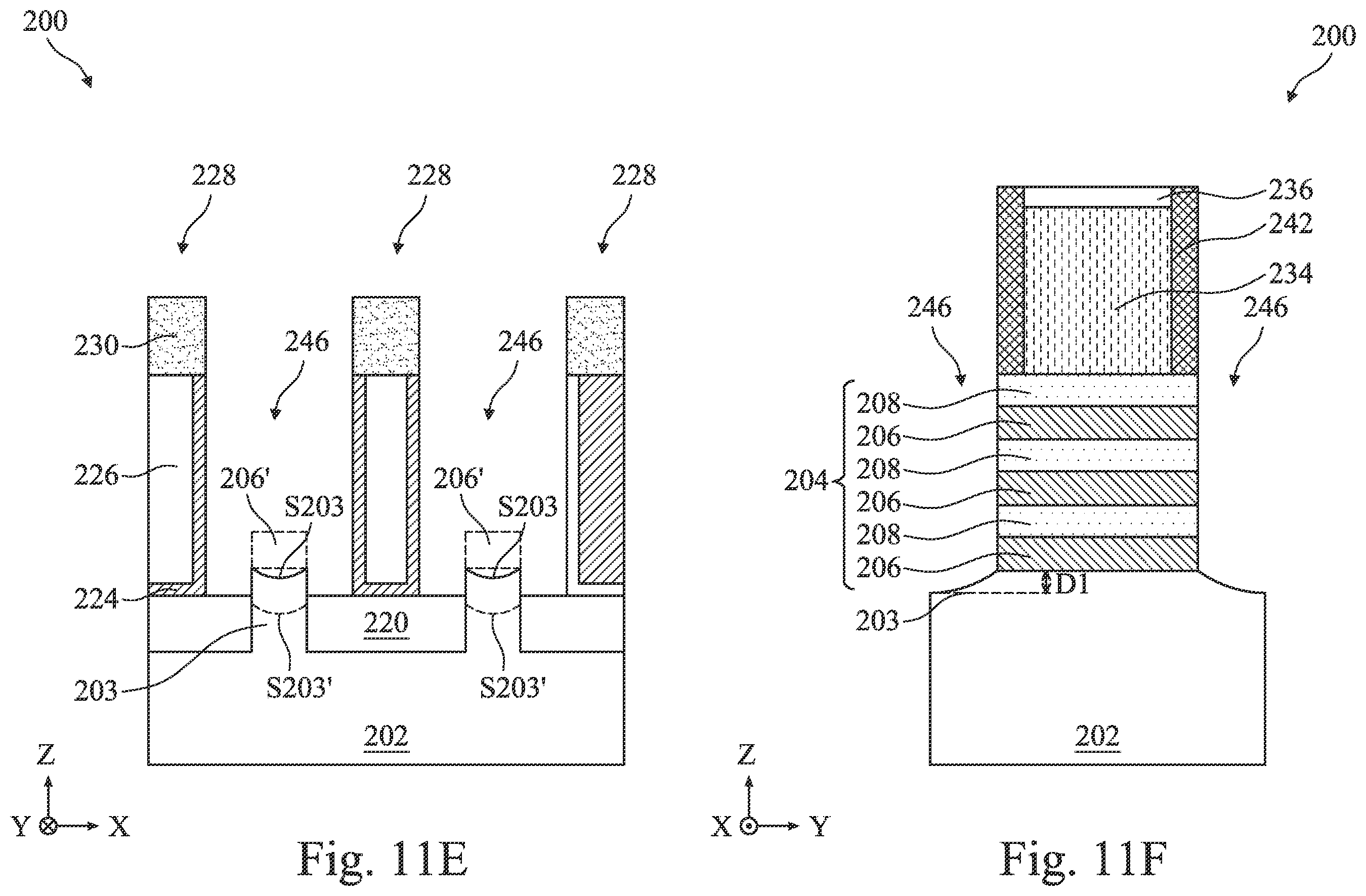 Patent US12414330 Figure 17 – Multi-gate device including semiconductor fin between dielectric fins and method of fabrication thereof