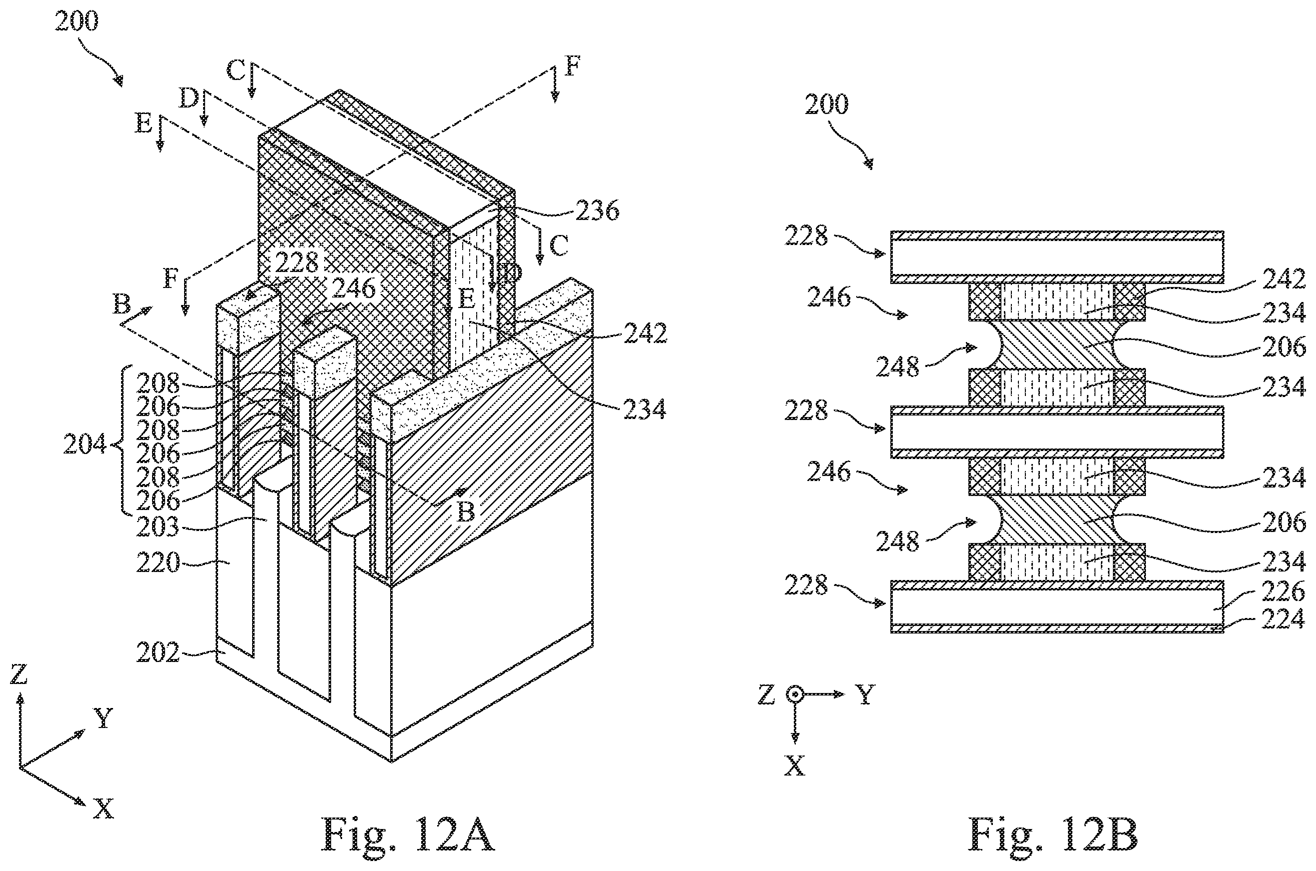 Patent US12414330 Figure 18 – Multi-gate device including semiconductor fin between dielectric fins and method of fabrication thereof
