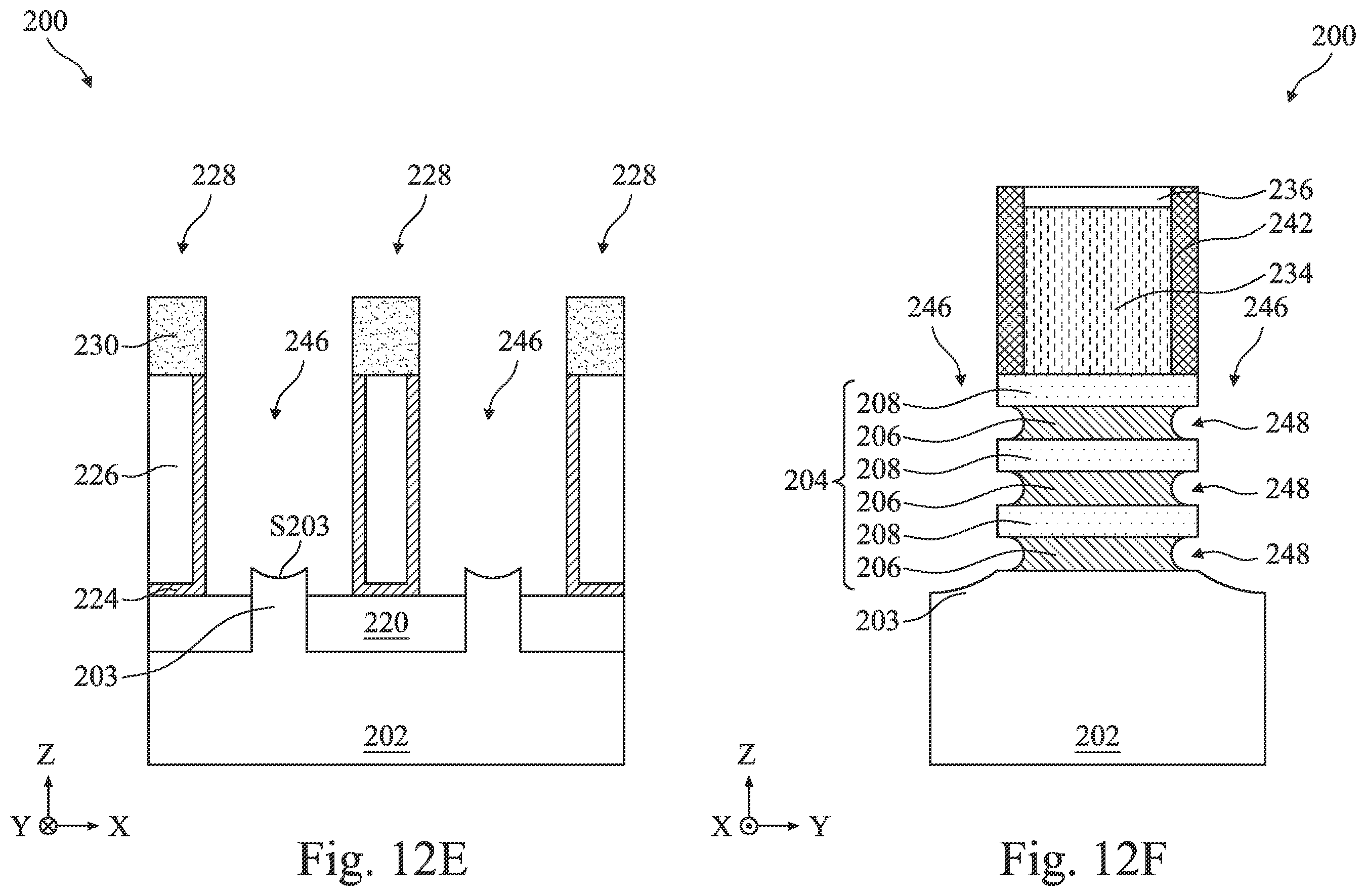 Patent US12414330 Figure 20 – Multi-gate device including semiconductor fin between dielectric fins and method of fabrication thereof