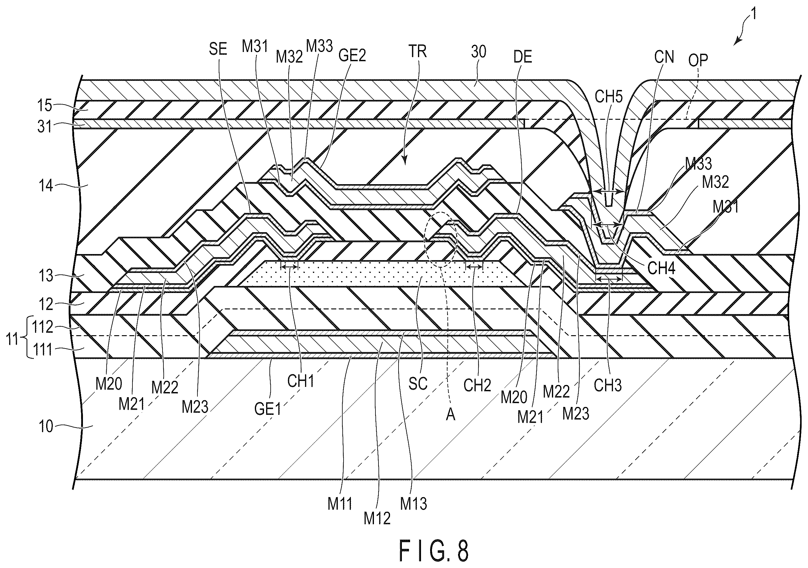 Patent US12414333 Figure 7 – Semiconductor device