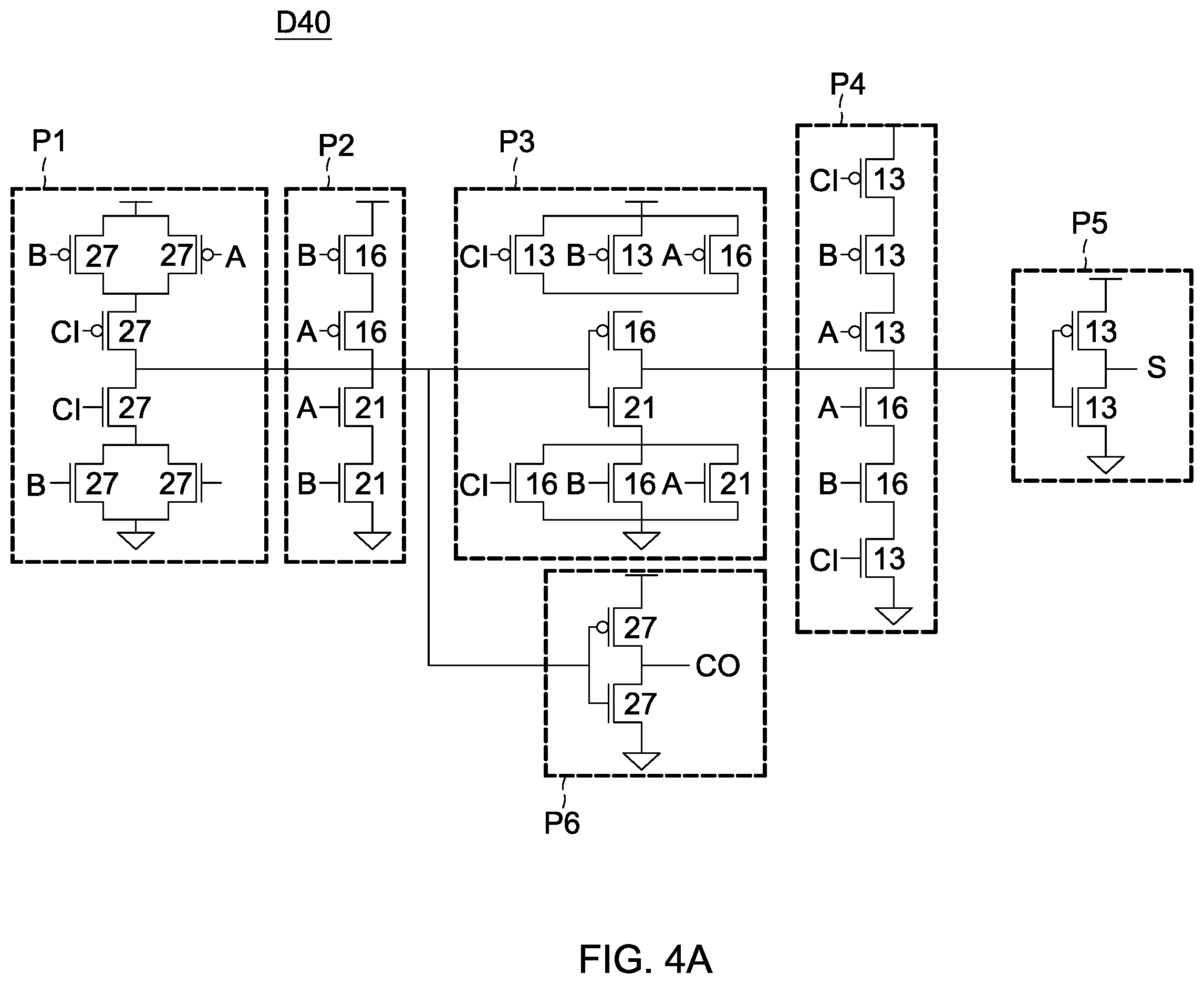 Patent US12414344 Figure 8 – Semiconductor device having active regions of different dimensions and method of manufacturing the same