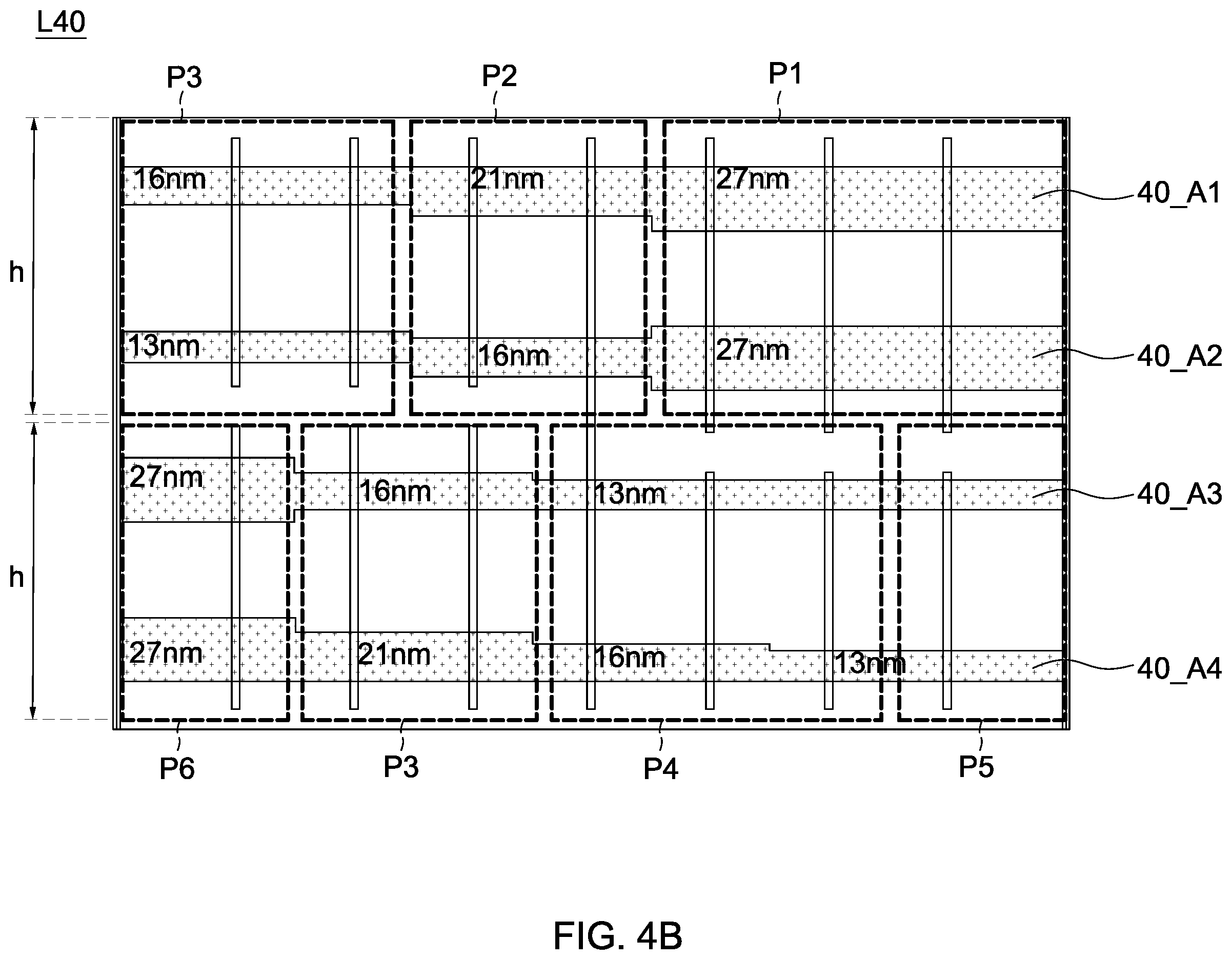 Patent US12414344 Figure 9 – Semiconductor device having active regions of different dimensions and method of manufacturing the same