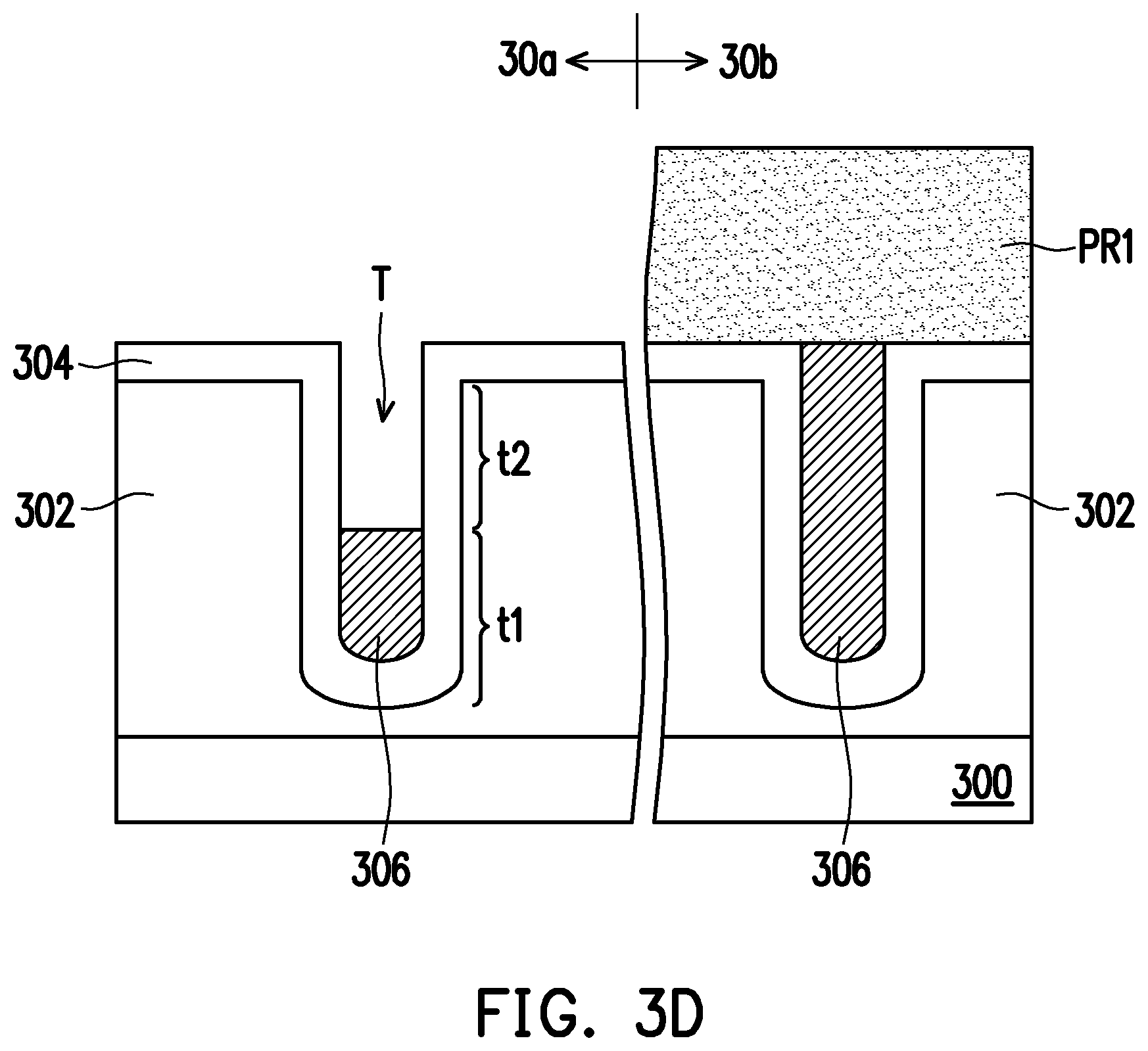 Patent US12414351 Figure 5 – Manufacturing method of split gate trench device