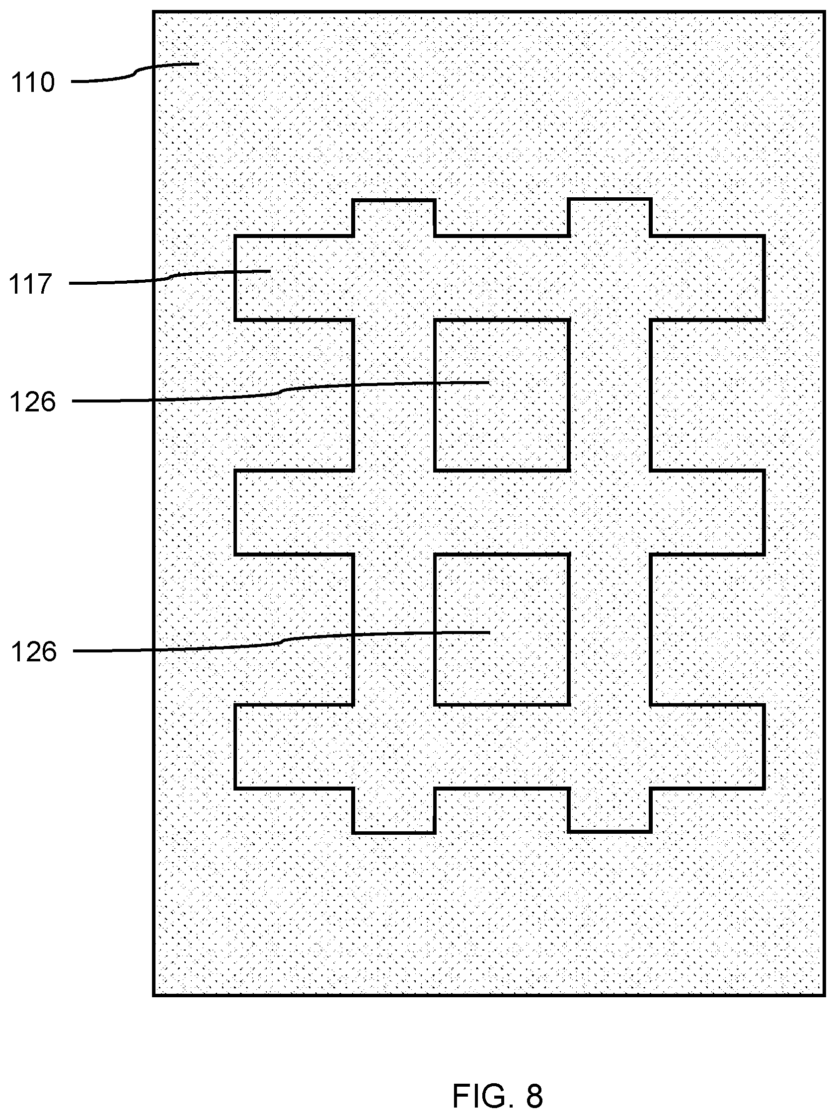 Patent US12414352 Figure 8 – Two-dimensional vertical fins