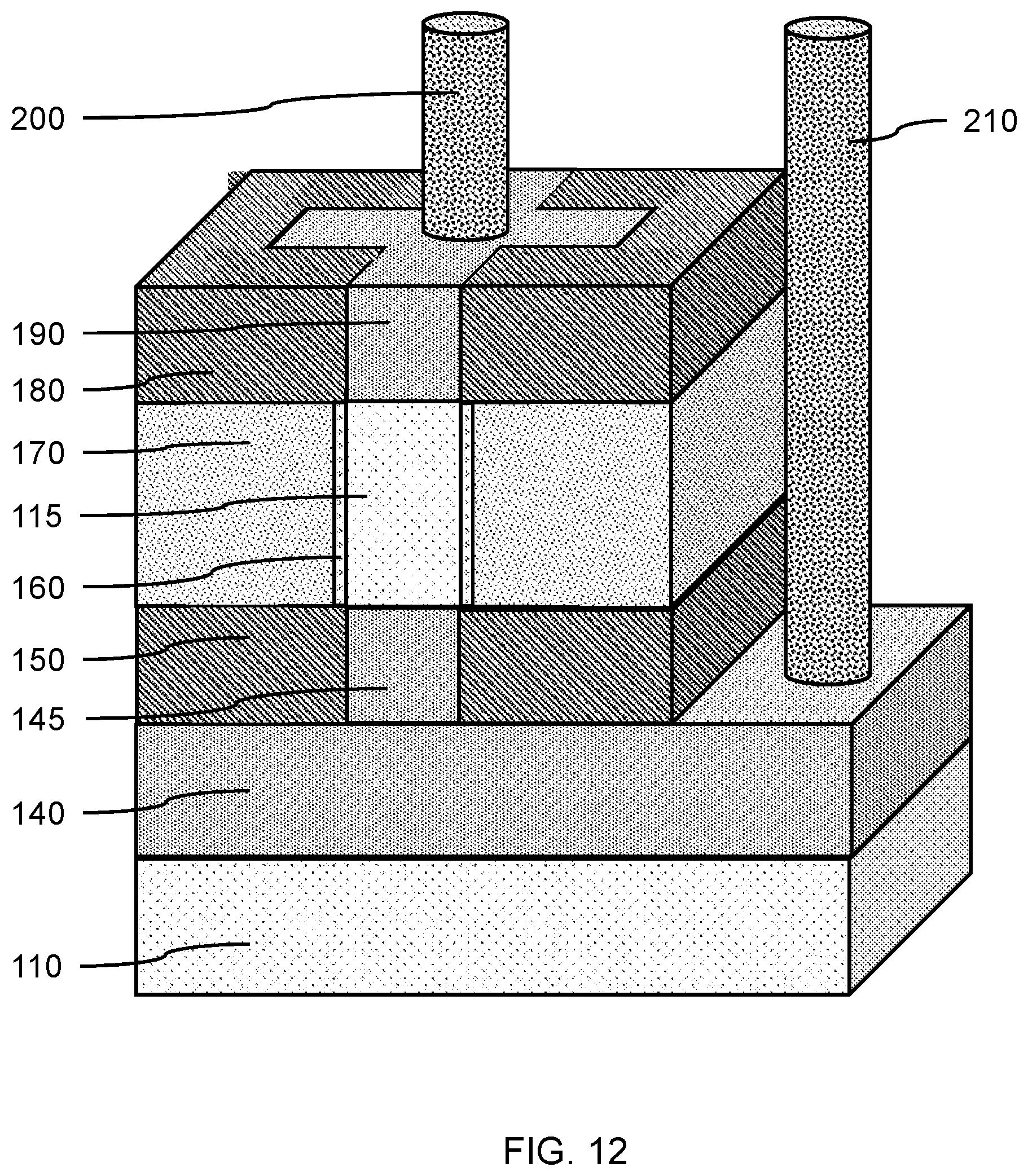 Patent US12414352 Figure 12 – Two-dimensional vertical fins