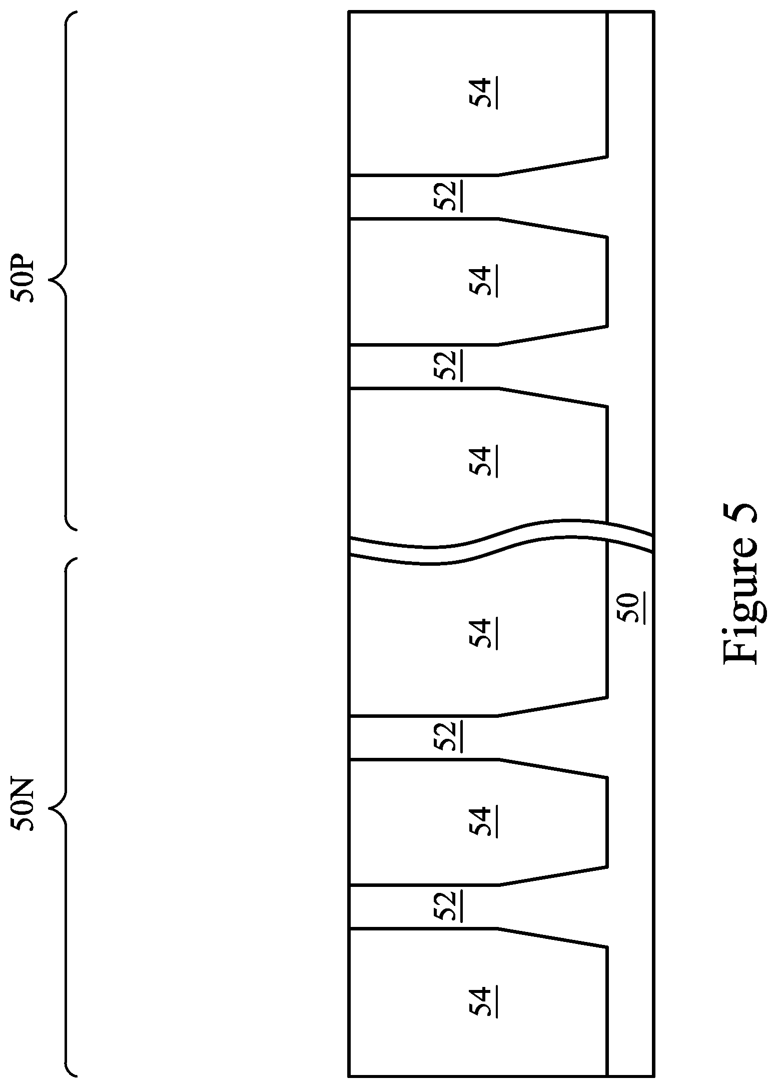 Patent US12414356 Figure 5 – Gate structure and method of forming same