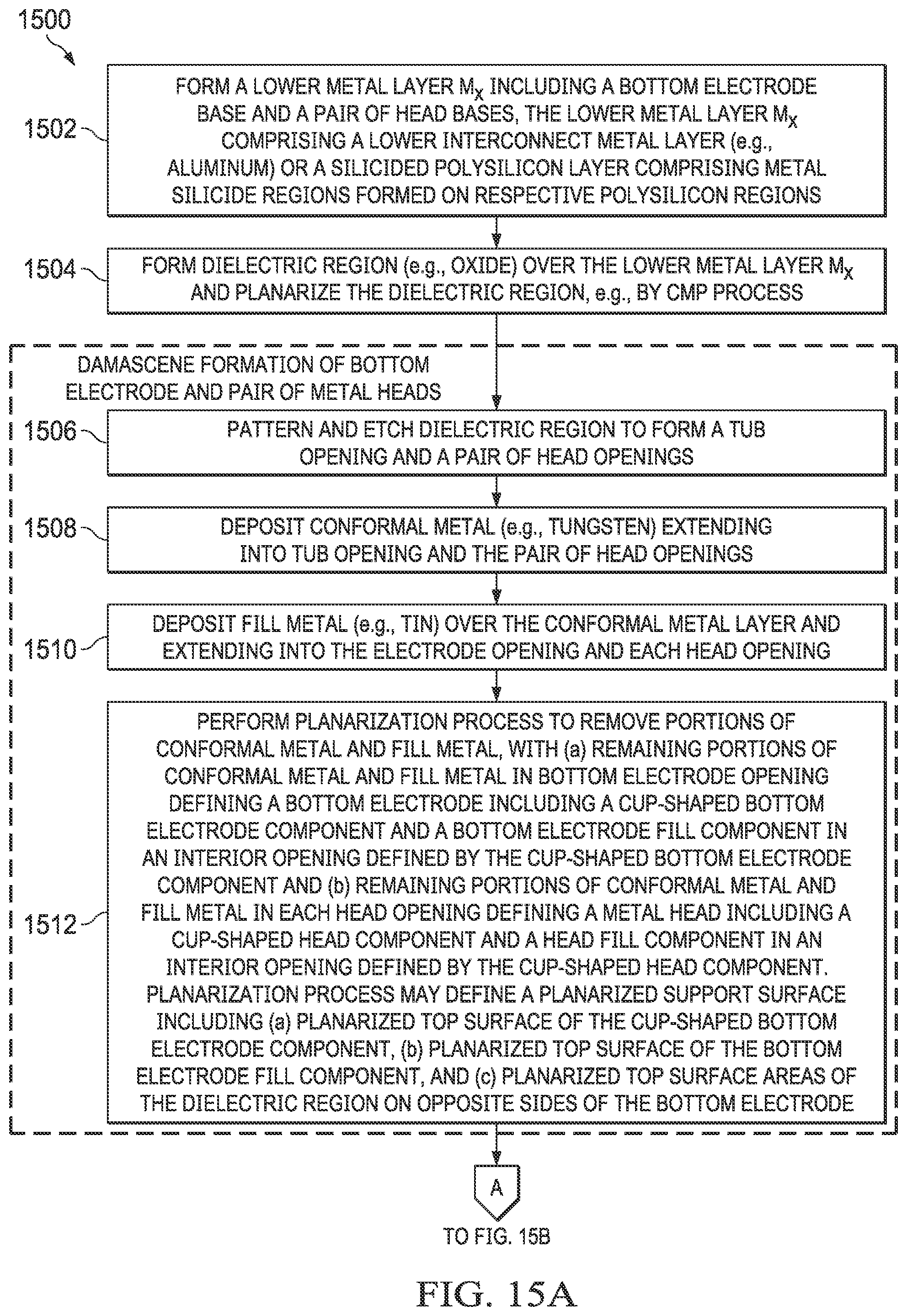 Patent US12414359 Figure 17 – Integrated circuit structure including a metal-insulator-metal (MIM) capacitor module and a thin-film resistor (TFR) module