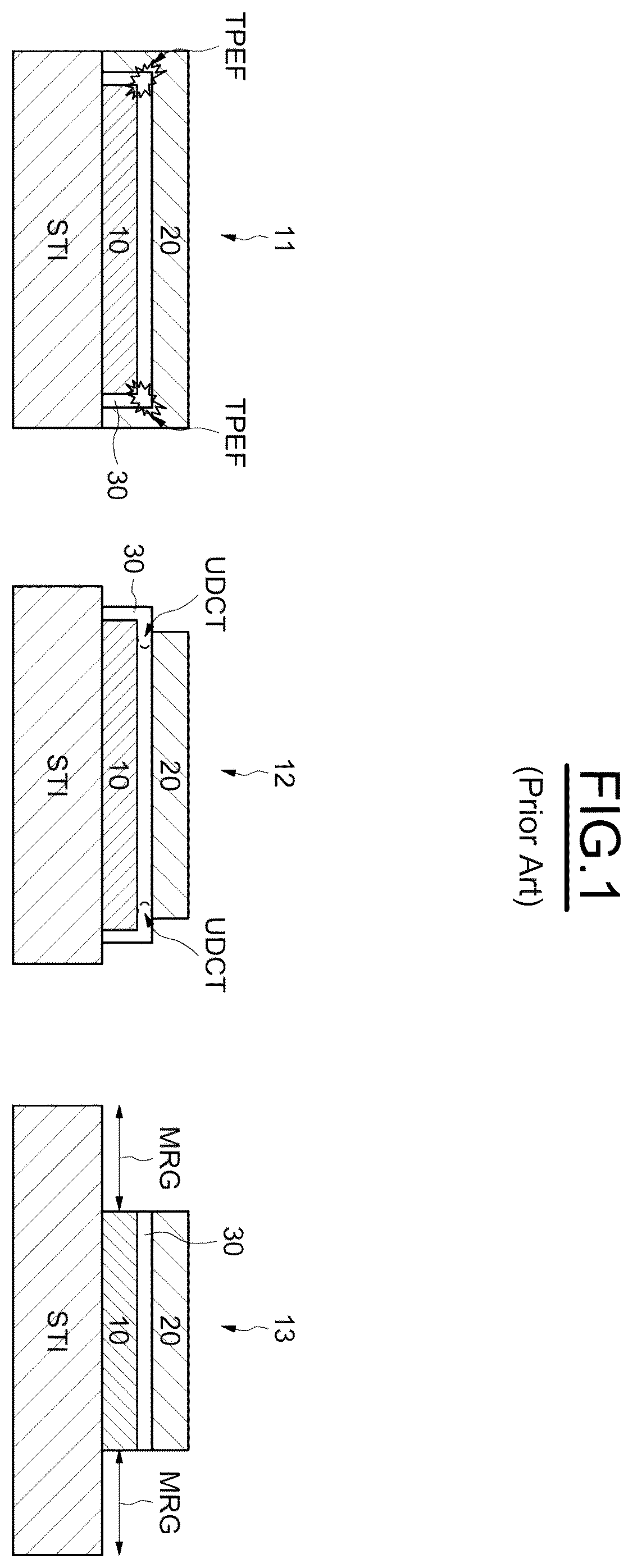 Patent US12414360 Figure 1 – Integrated circuit including at least one capacitive element and corresponding manufacturing method