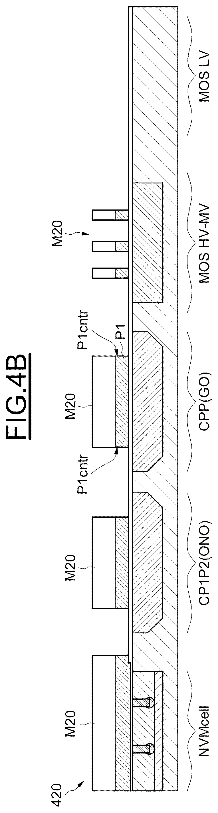 Patent US12414360 Figure 4 – Integrated circuit including at least one capacitive element and corresponding manufacturing method
