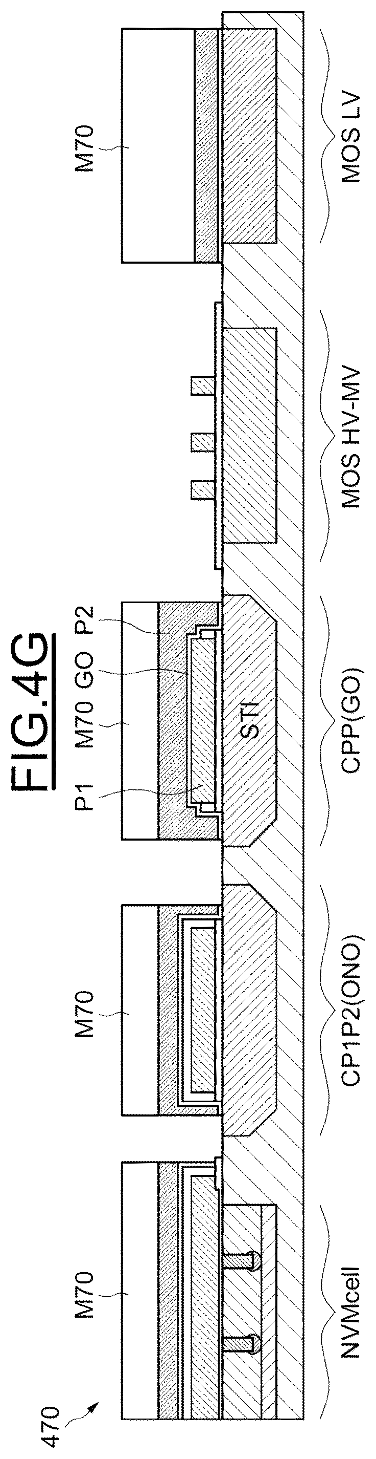 Patent US12414360 Figure 9 – Integrated circuit including at least one capacitive element and corresponding manufacturing method