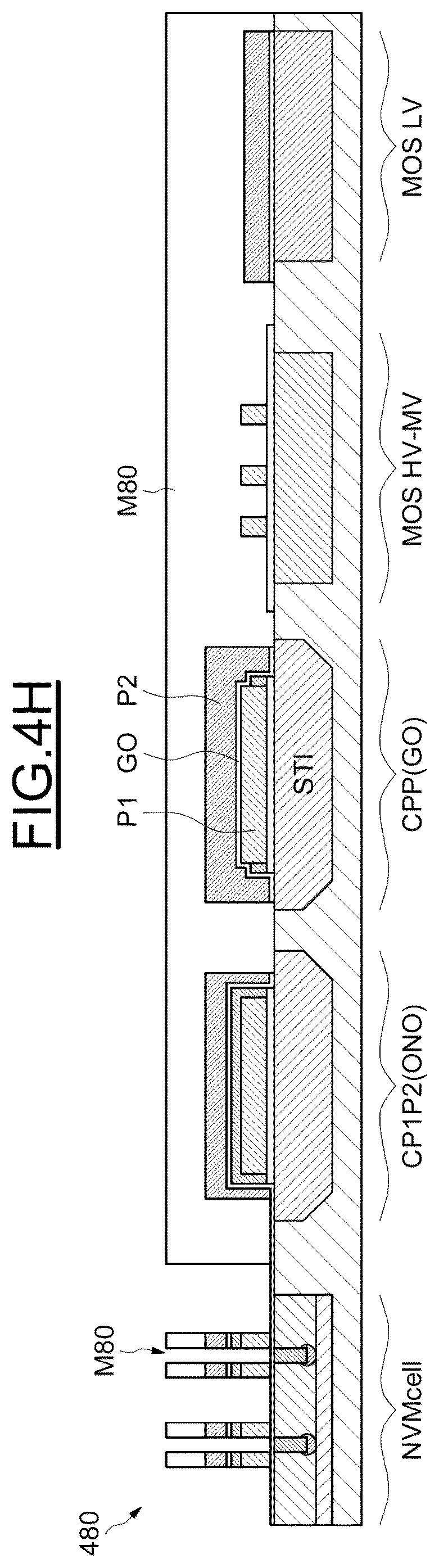 Patent US12414360 Figure 10 – Integrated circuit including at least one capacitive element and corresponding manufacturing method