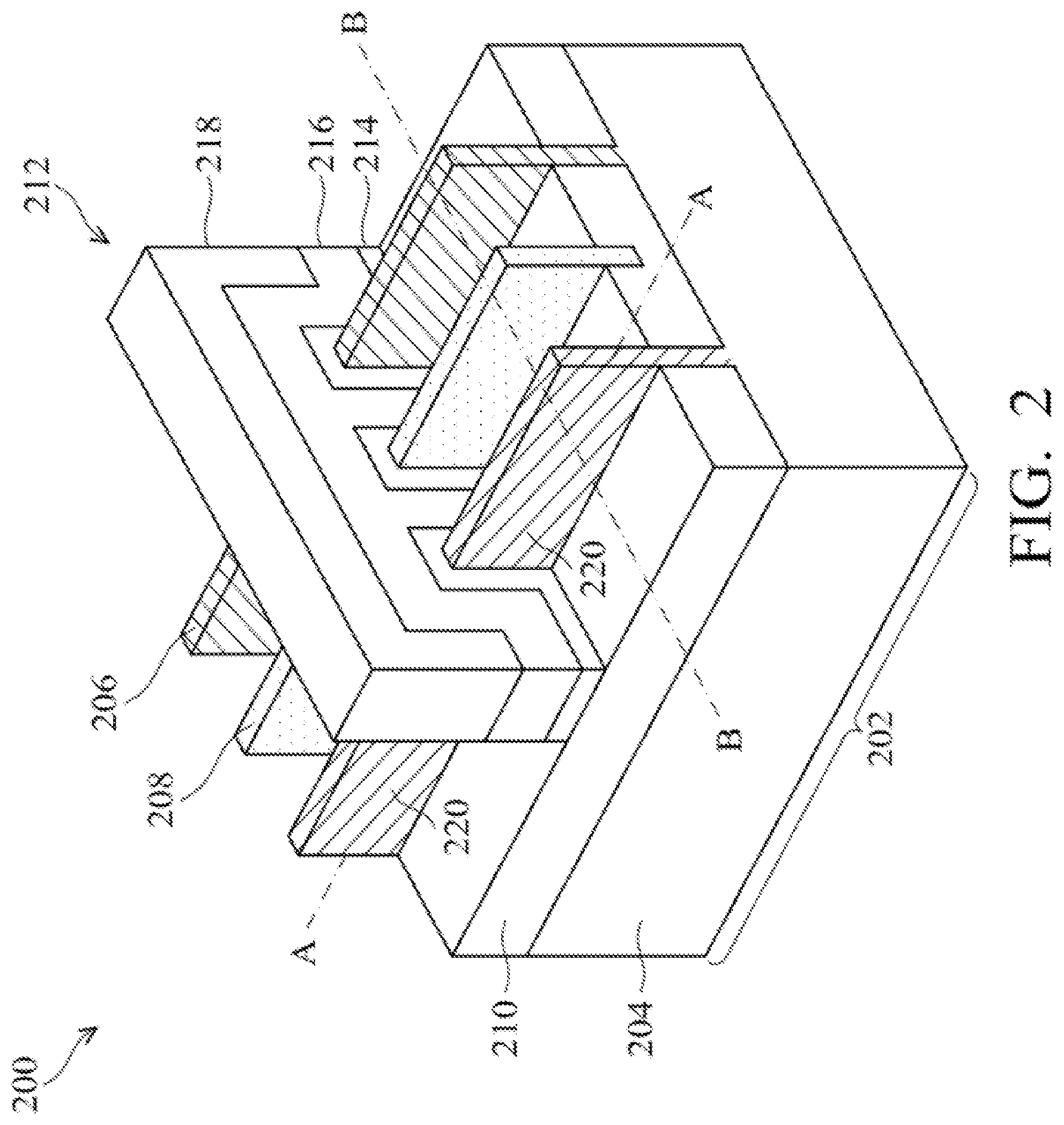 Patent US12414363 Figure 2 – Semiconductor device and manufacturing methods thereof