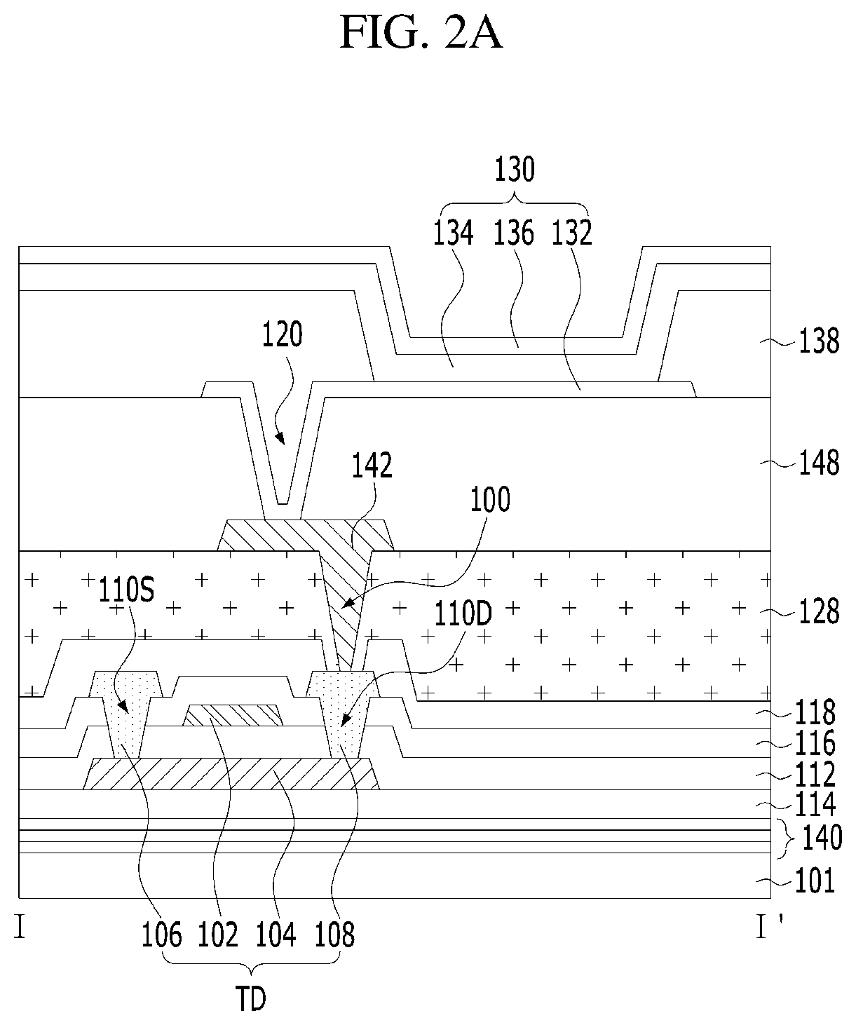 Patent US12414369 Figure 2 – Display device