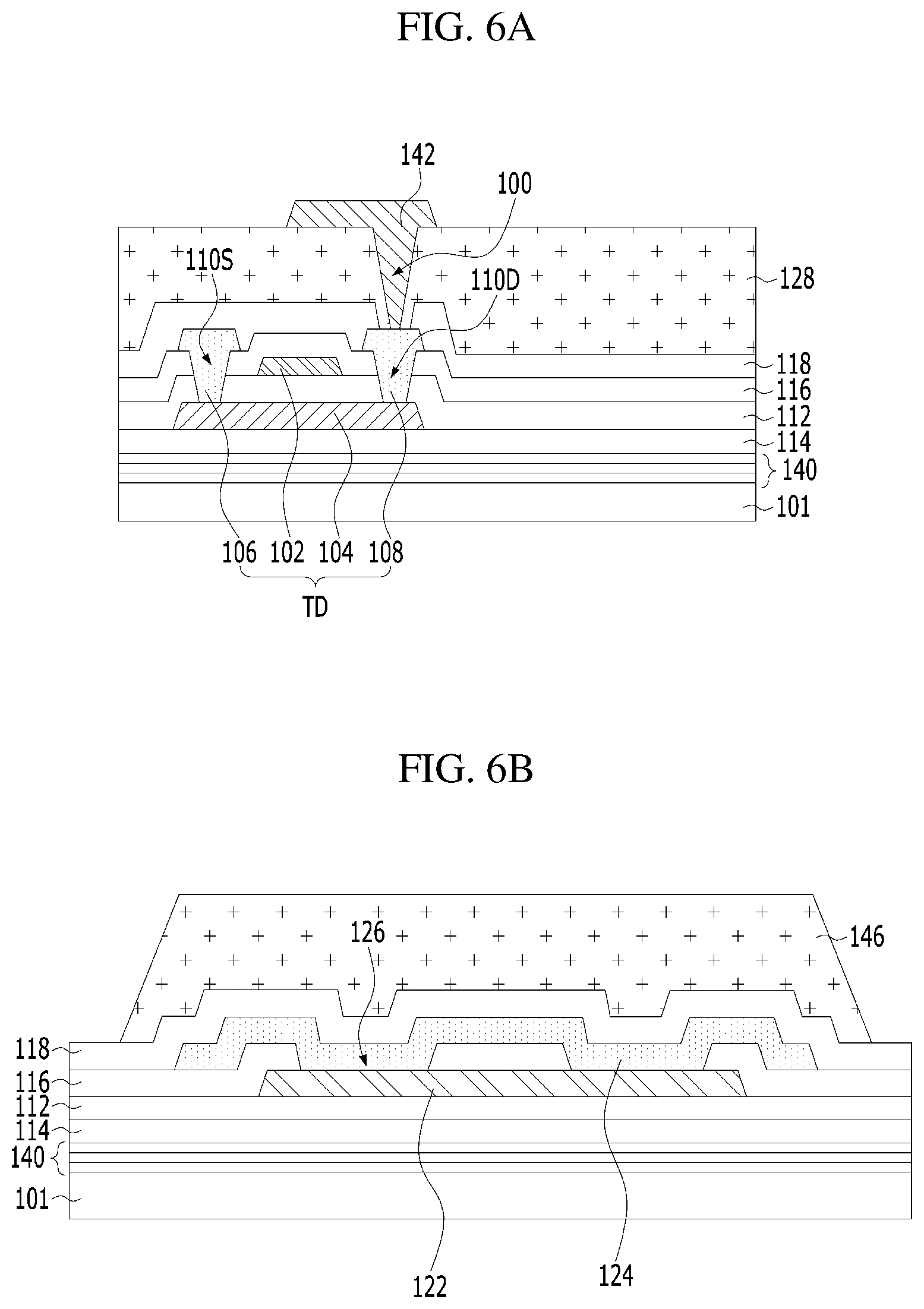 Patent US12414369 Figure 7 – Display device