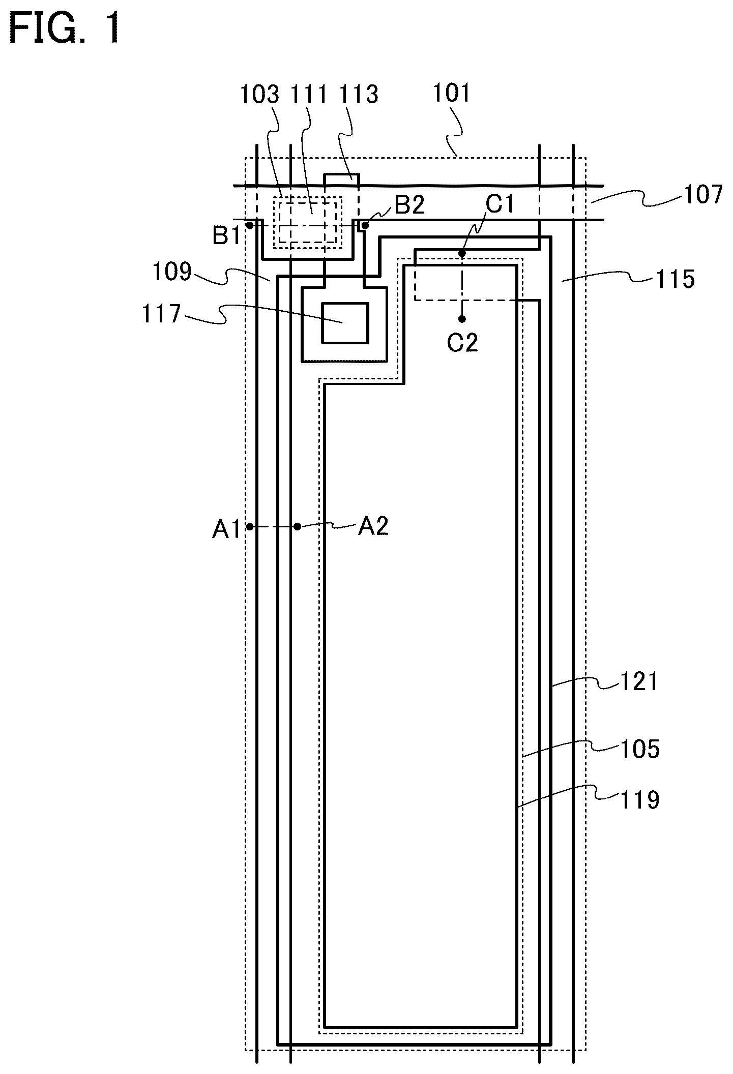 Patent US12414371 — Semiconductor device and manufacturing method thereof — Figure 1