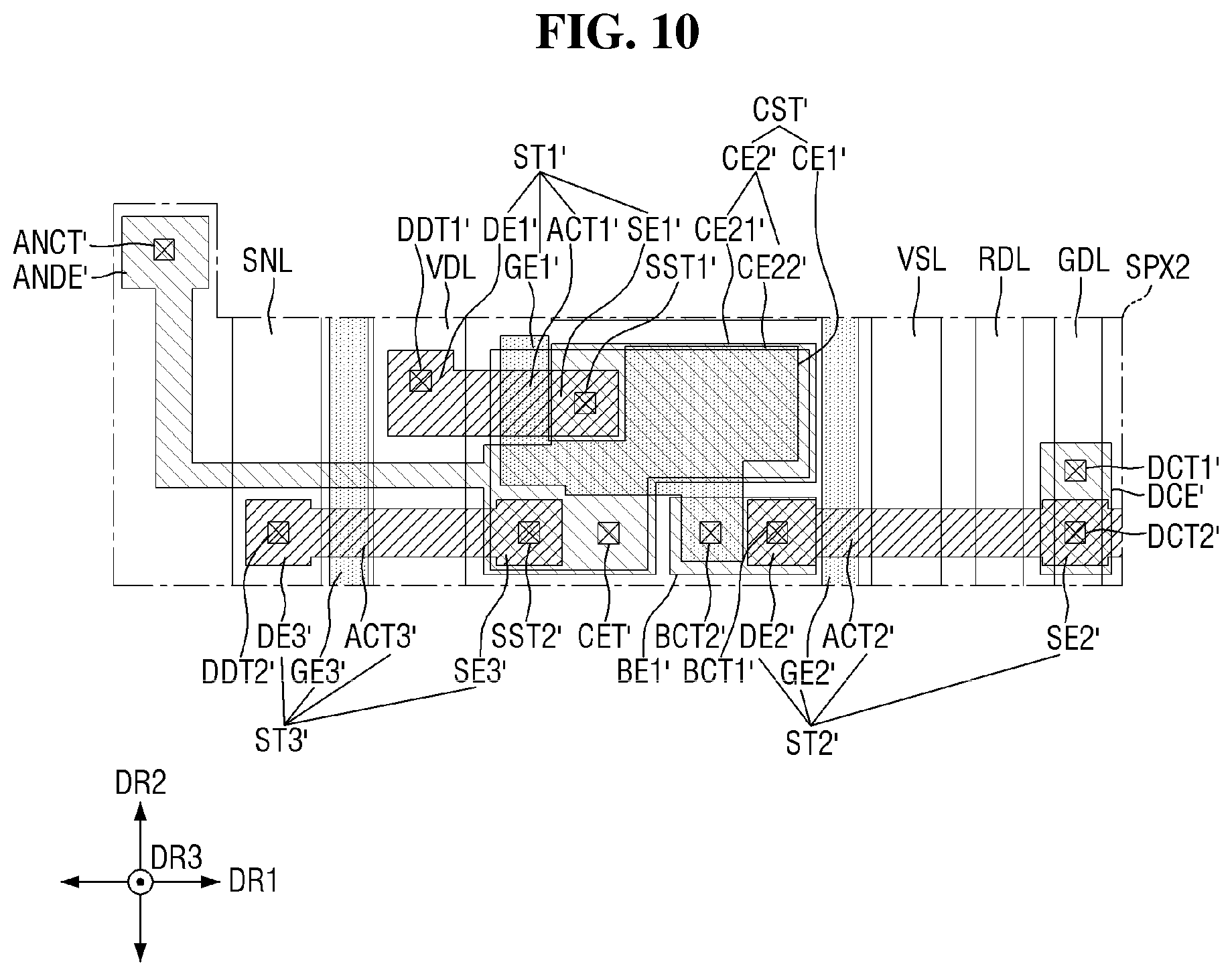 Patent US12414372 Figure 12 – Display device and tiled display device including the same