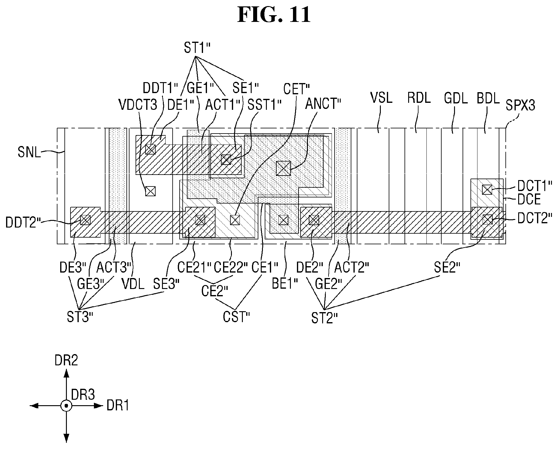 Patent US12414372 Figure 13 – Display device and tiled display device including the same