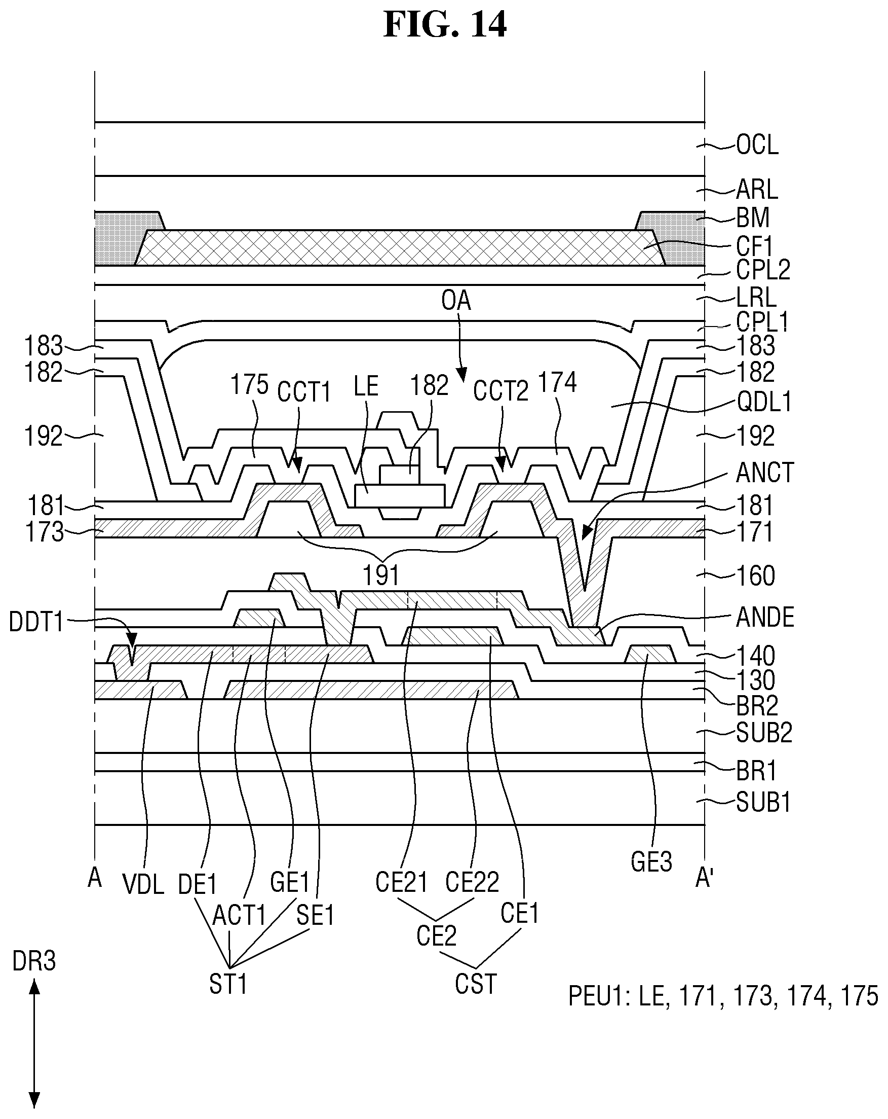 Patent US12414372 Figure 16 – Display device and tiled display device including the same