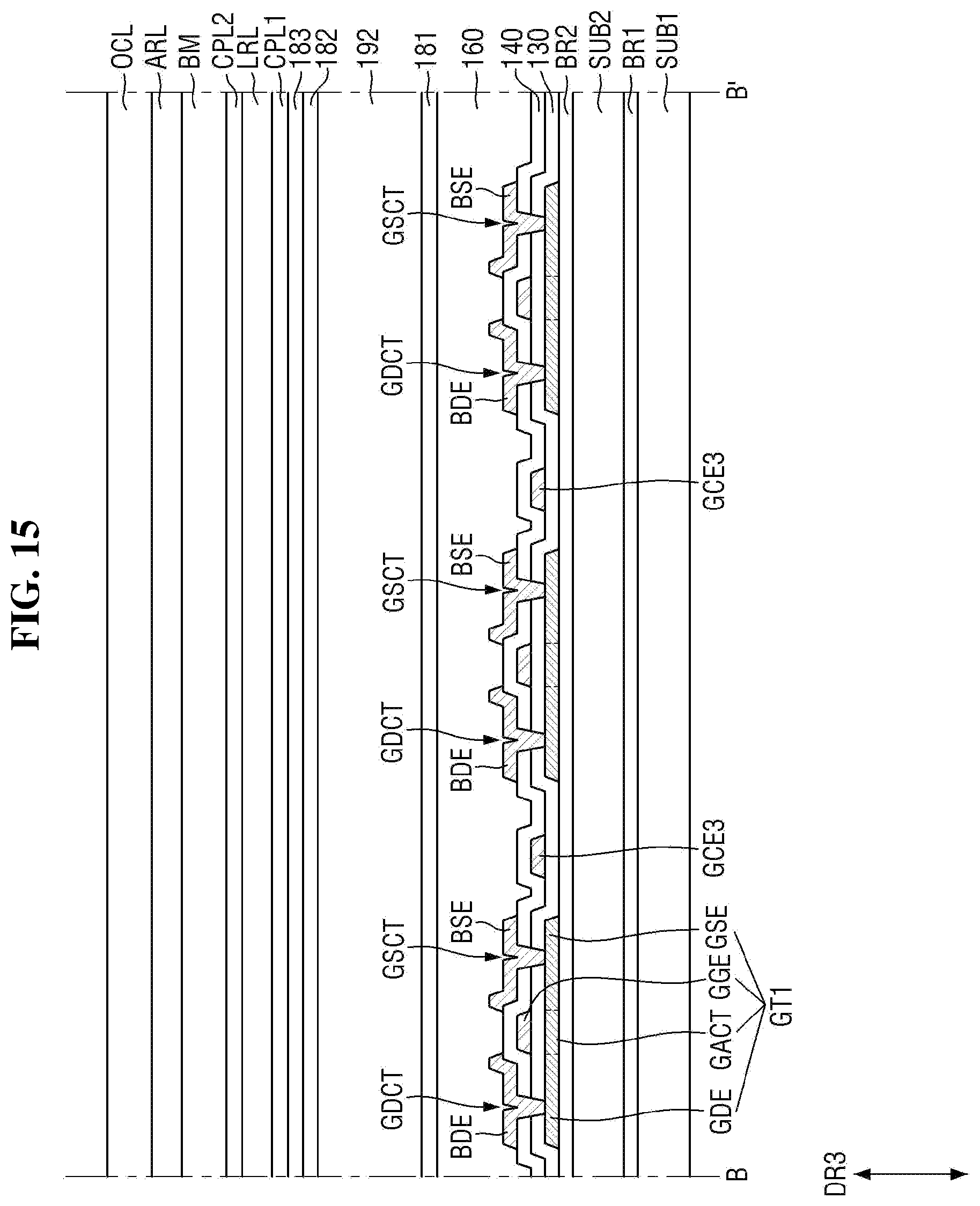 Patent US12414372 Figure 17 – Display device and tiled display device including the same