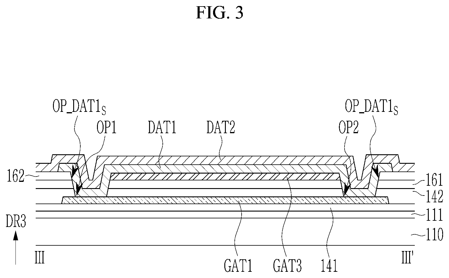 Patent US12414373 Figure 3 – Display device