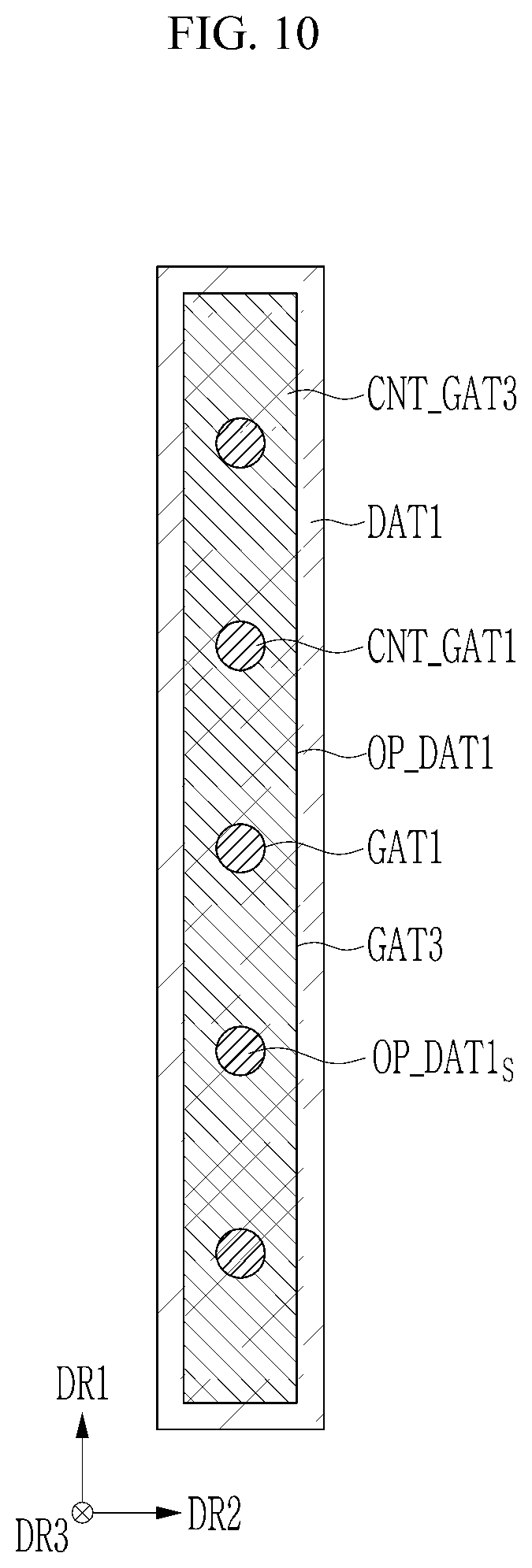 Patent US12414373 Figure 10 – Display device