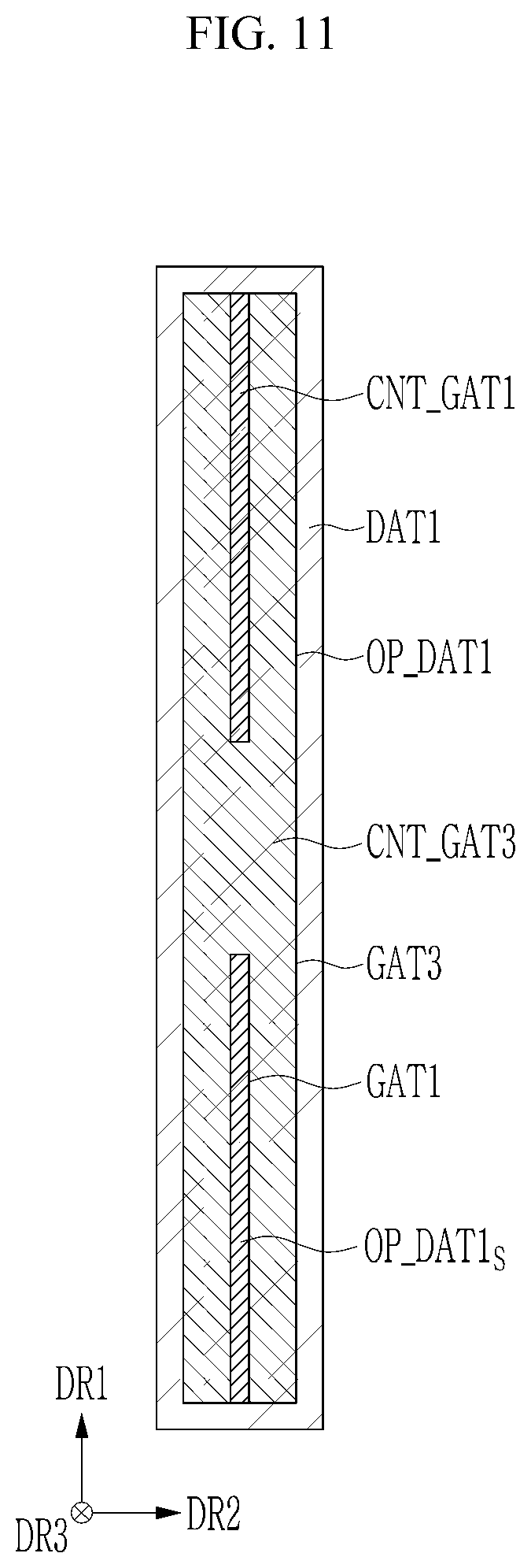 Patent US12414373 Figure 11 – Display device
