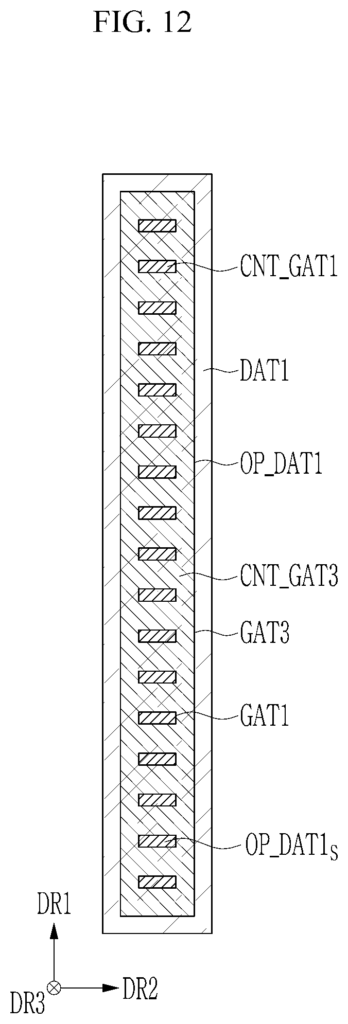 Patent US12414373 Figure 12 – Display device