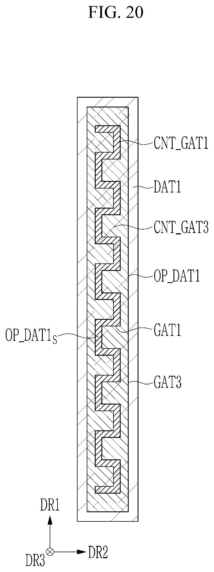 Patent US12414373 Figure 20 – Display device