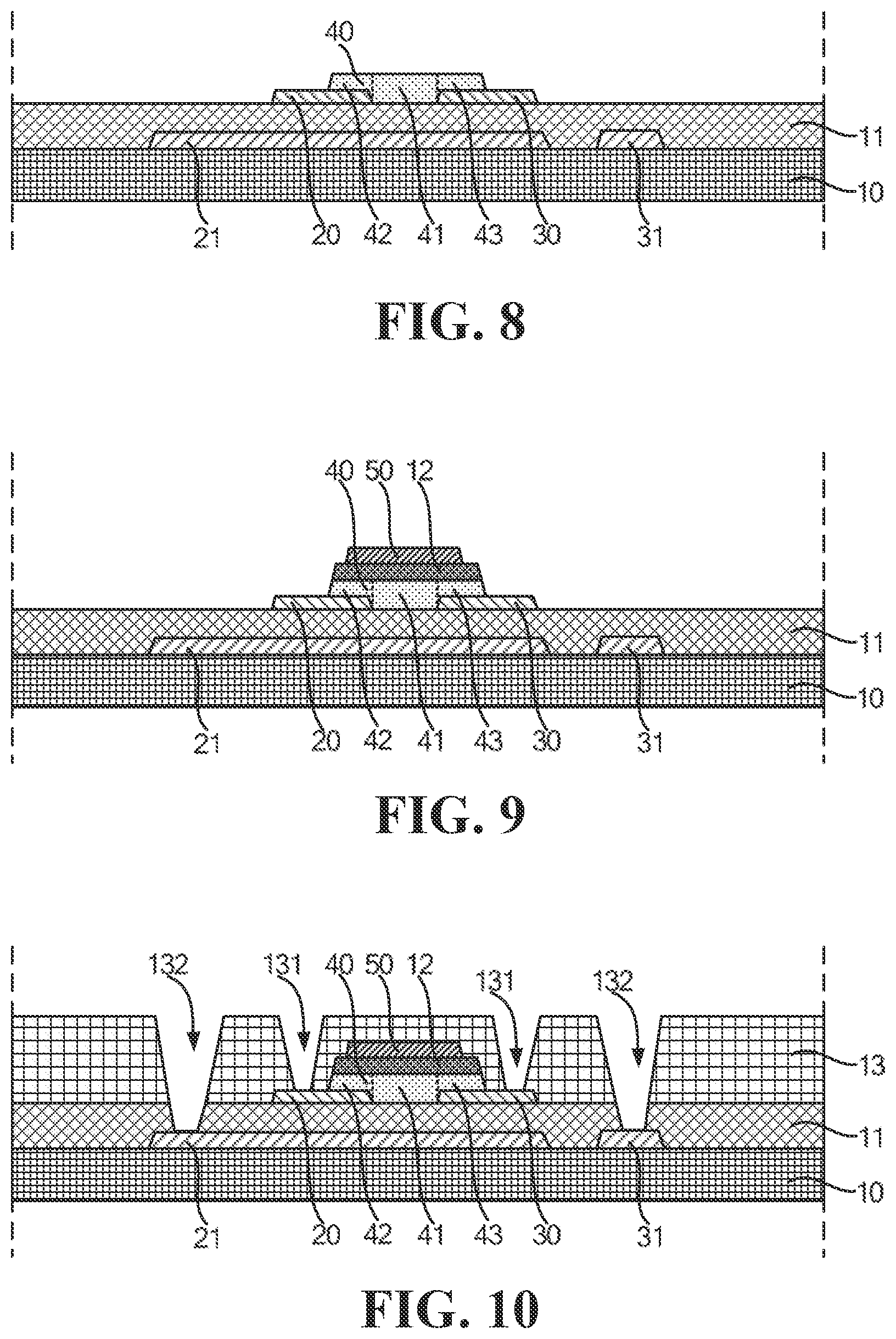 Patent US12414375 Figure 4 – Driving substrate, method for fabricating same, and display panel