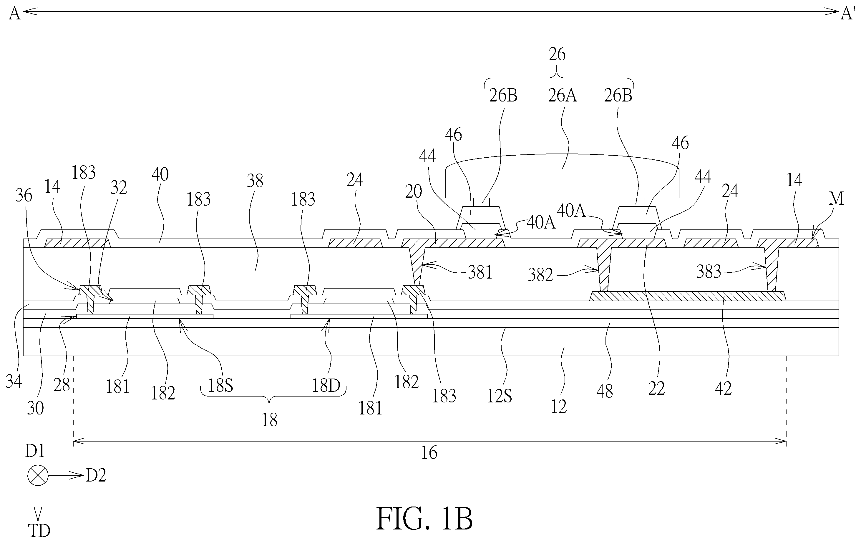 Patent US12414377 Figure 2 – Electronic device