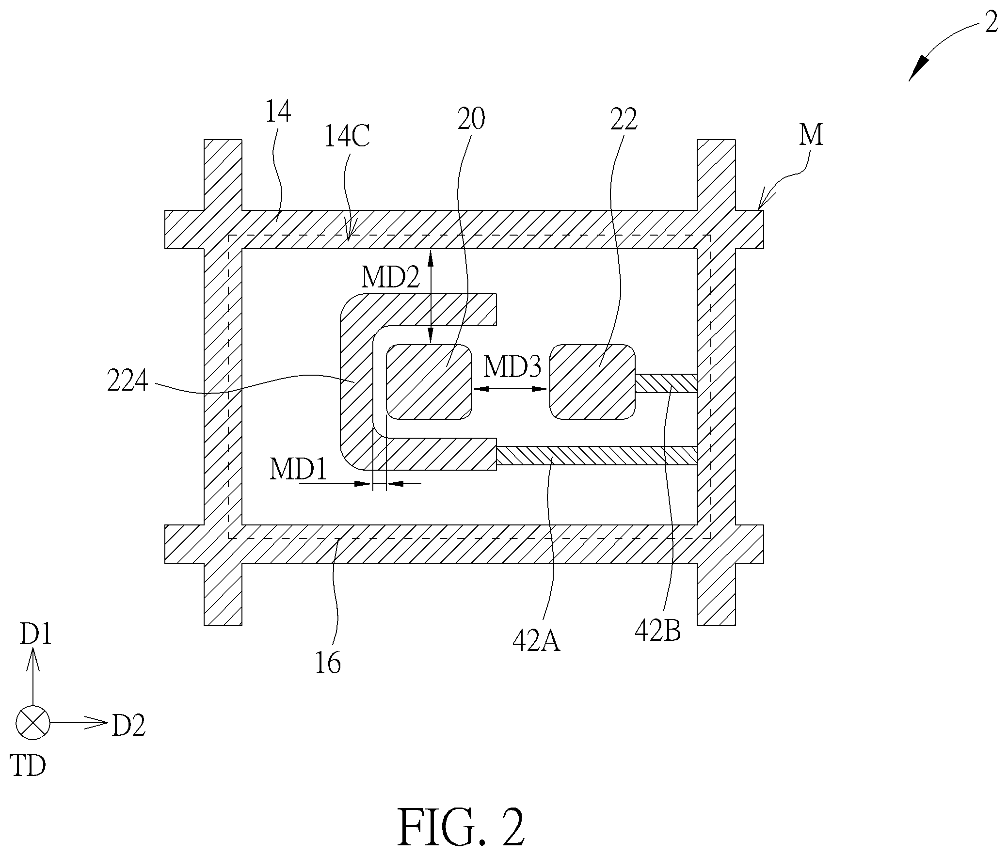 Patent US12414377 Figure 3 – Electronic device