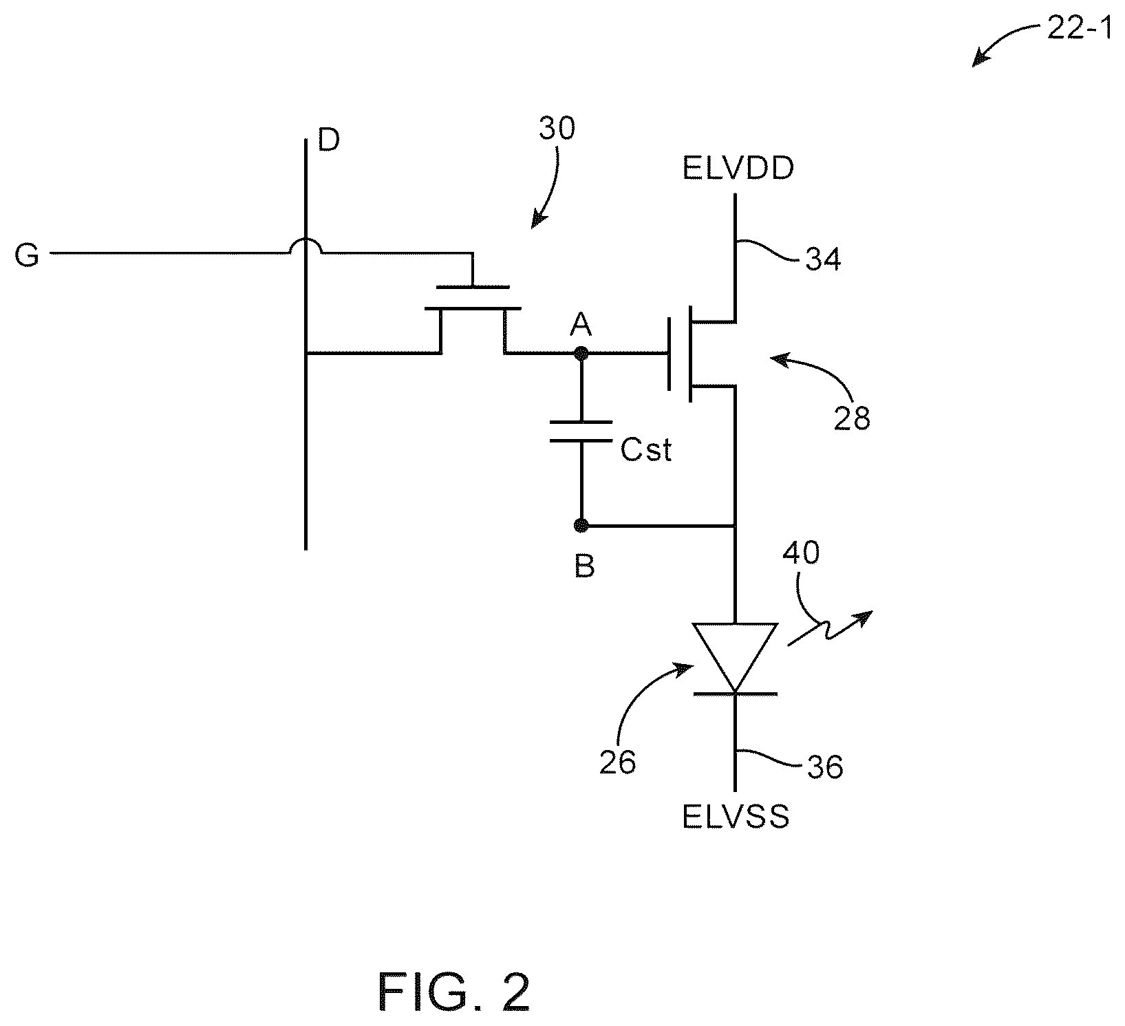 Patent US12414378 Figure 2 – Displays with silicon and semiconducting oxide thin-film transistors
