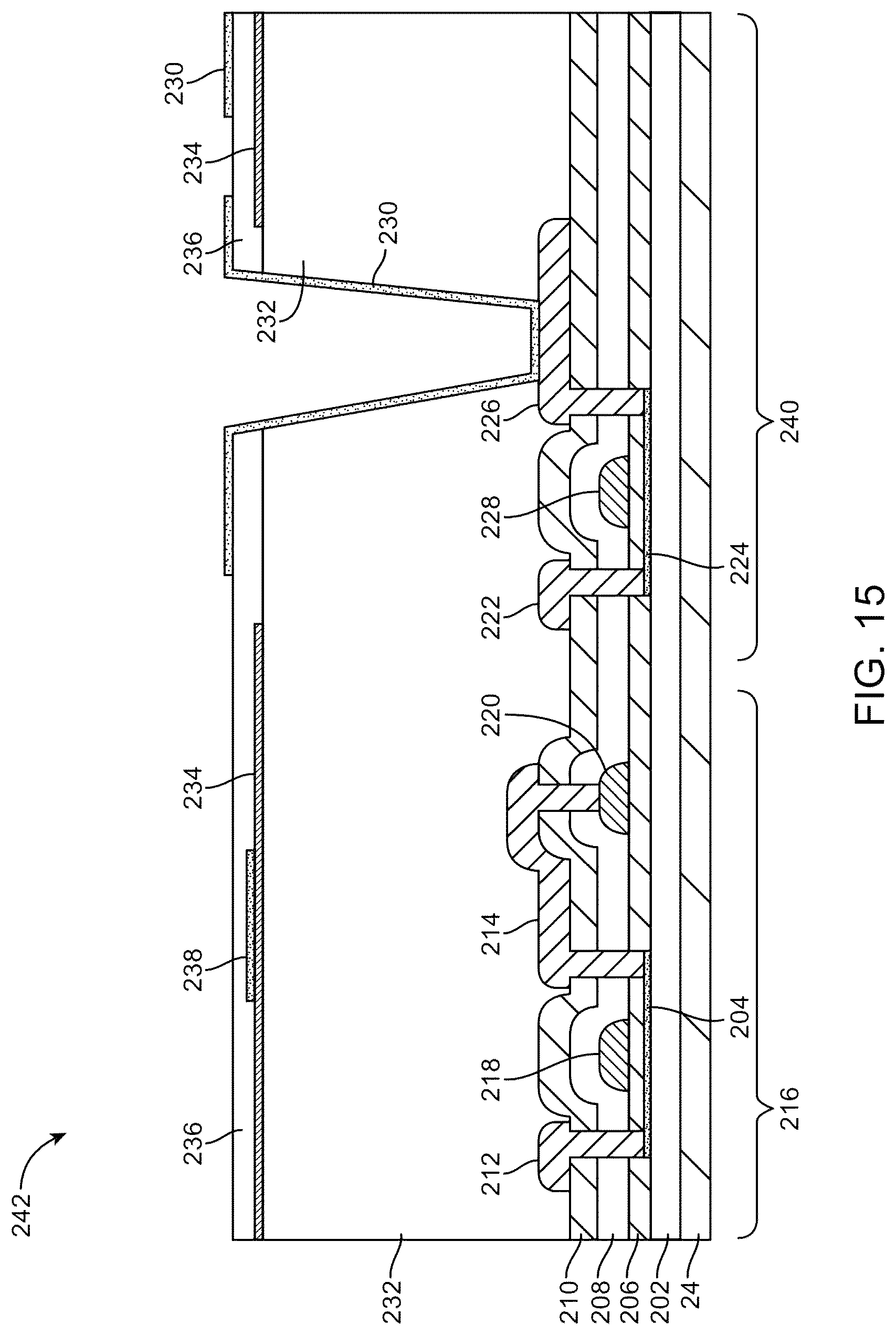 Patent US12414378 Figure 14 – Displays with silicon and semiconducting oxide thin-film transistors