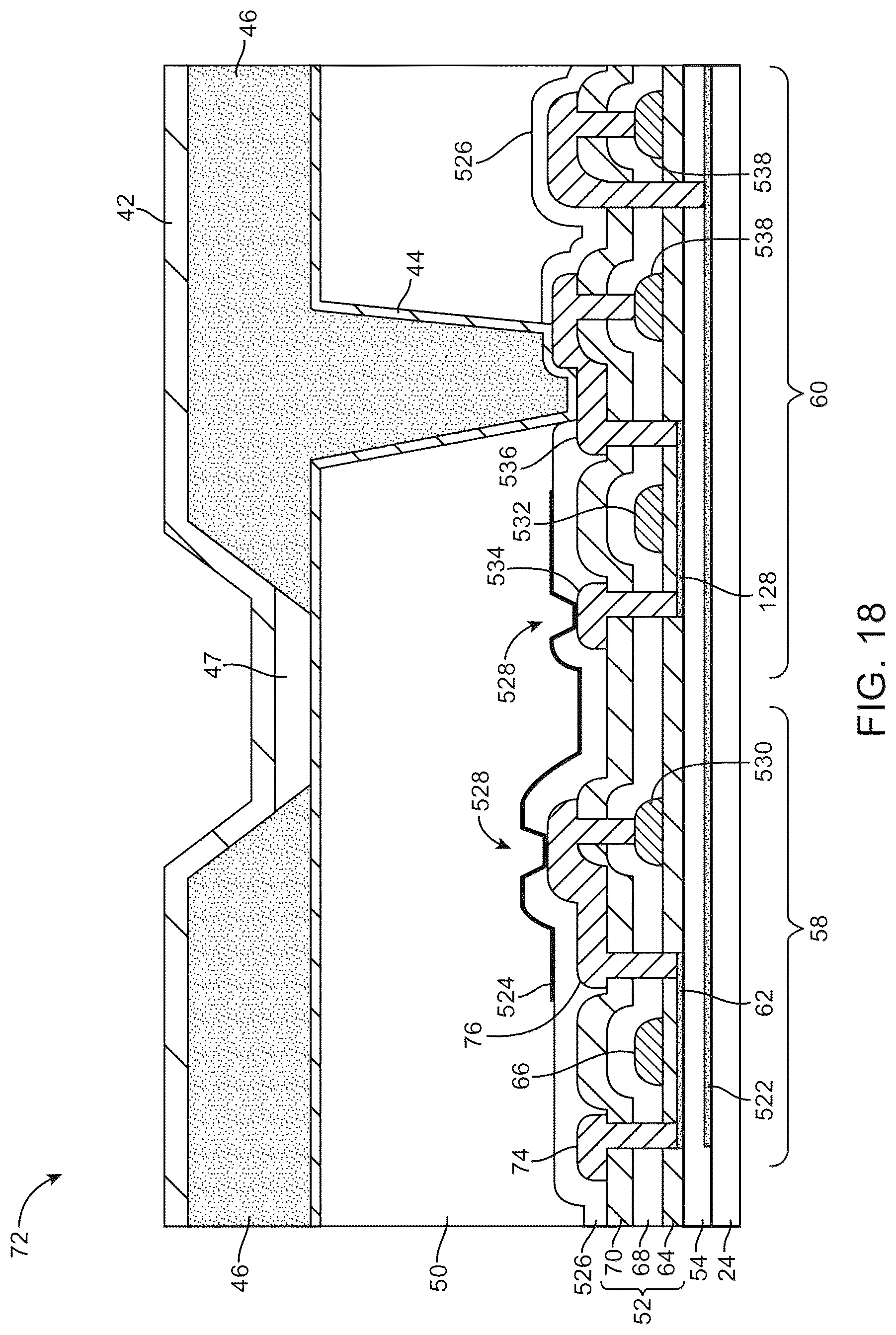 Patent US12414378 Figure 17 – Displays with silicon and semiconducting oxide thin-film transistors