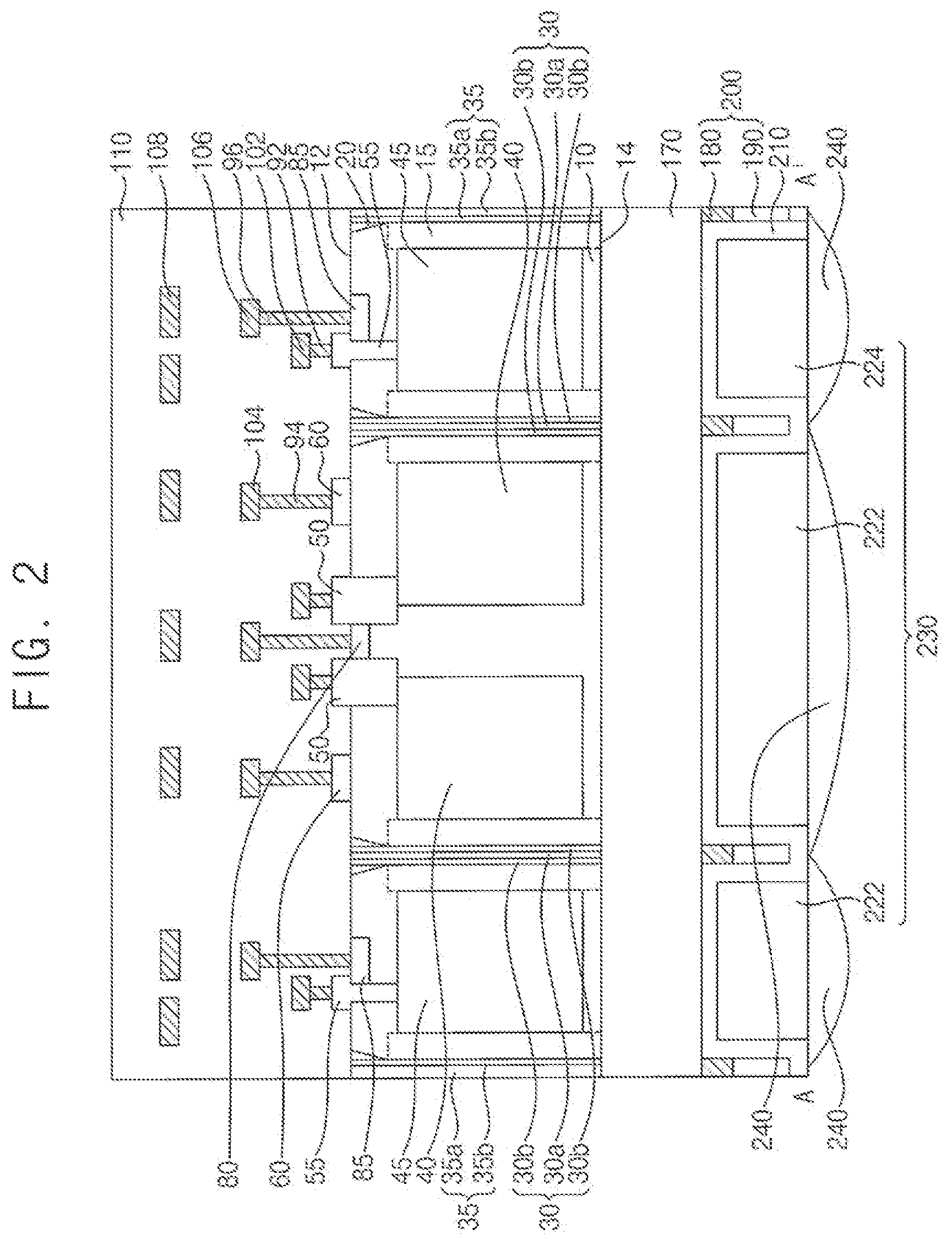 Patent US12414391 Figure 2 – Image sensor, camera device including the image sensor, electronic device including the camera device, and method of manufacturing the image sensor