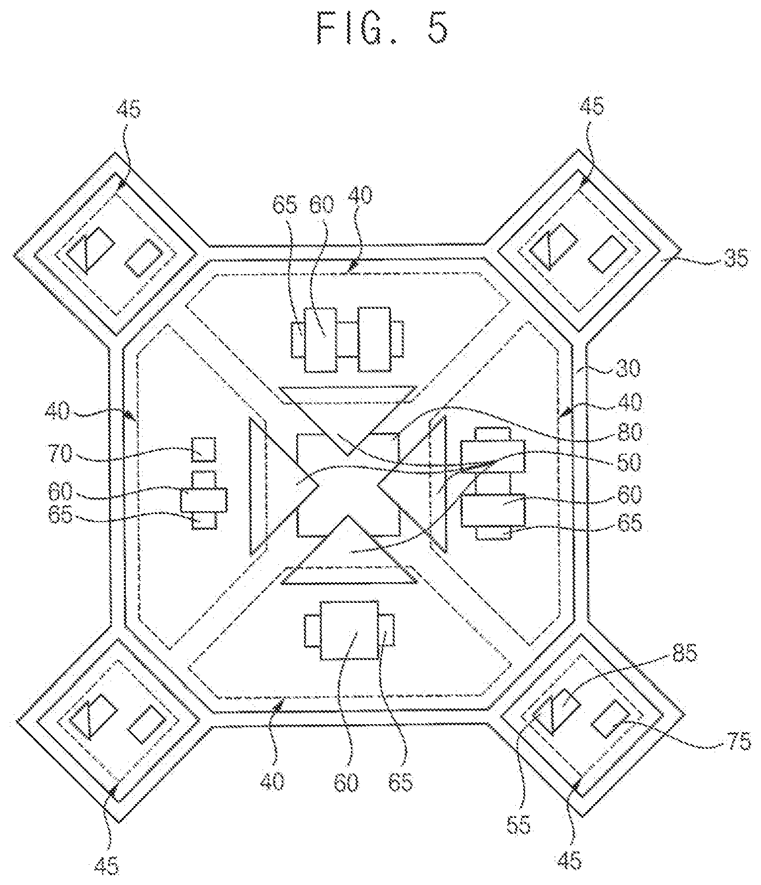 Patent US12414391 Figure 5 – Image sensor, camera device including the image sensor, electronic device including the camera device, and method of manufacturing the image sensor