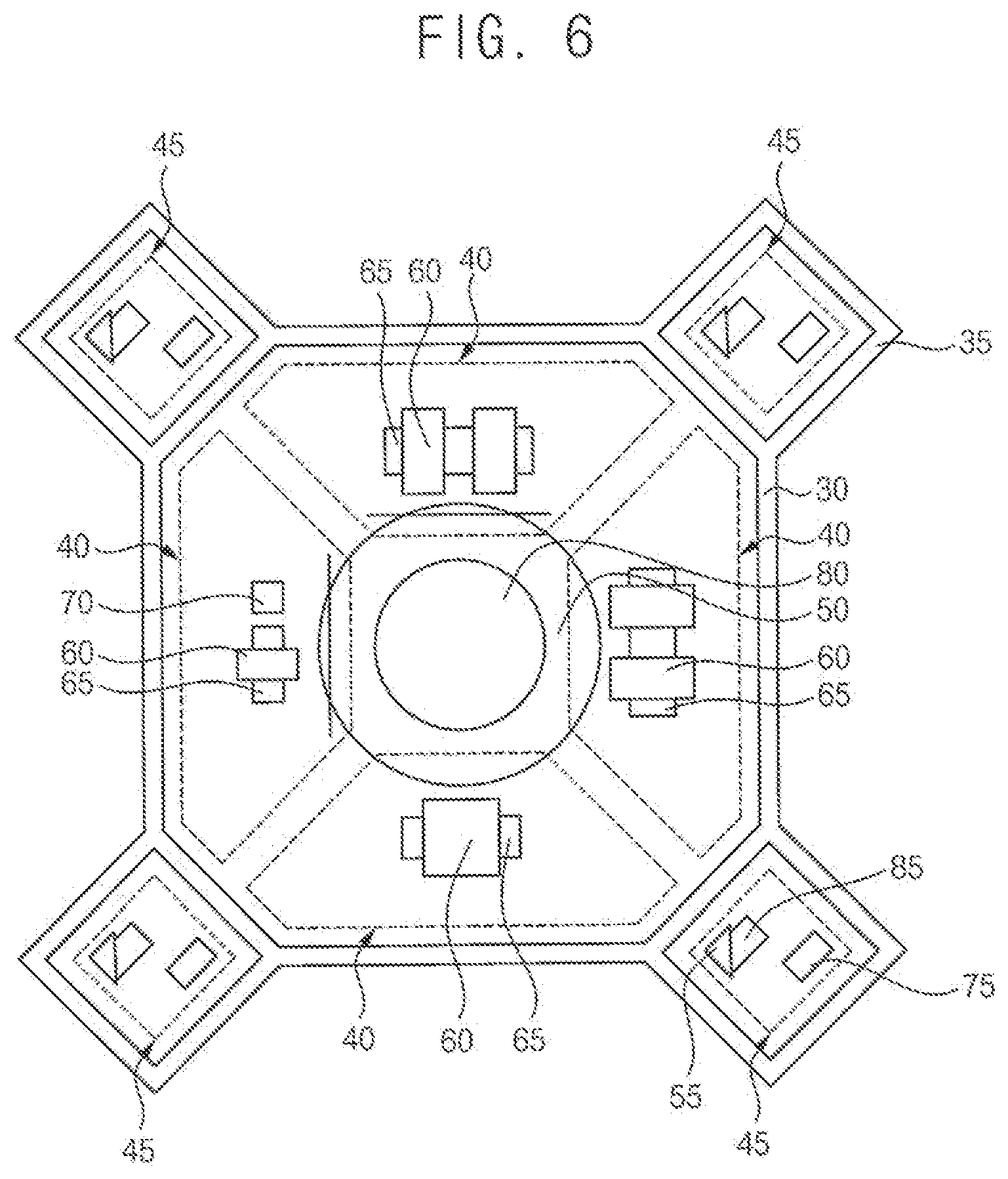 Patent US12414391 Figure 6 – Image sensor, camera device including the image sensor, electronic device including the camera device, and method of manufacturing the image sensor