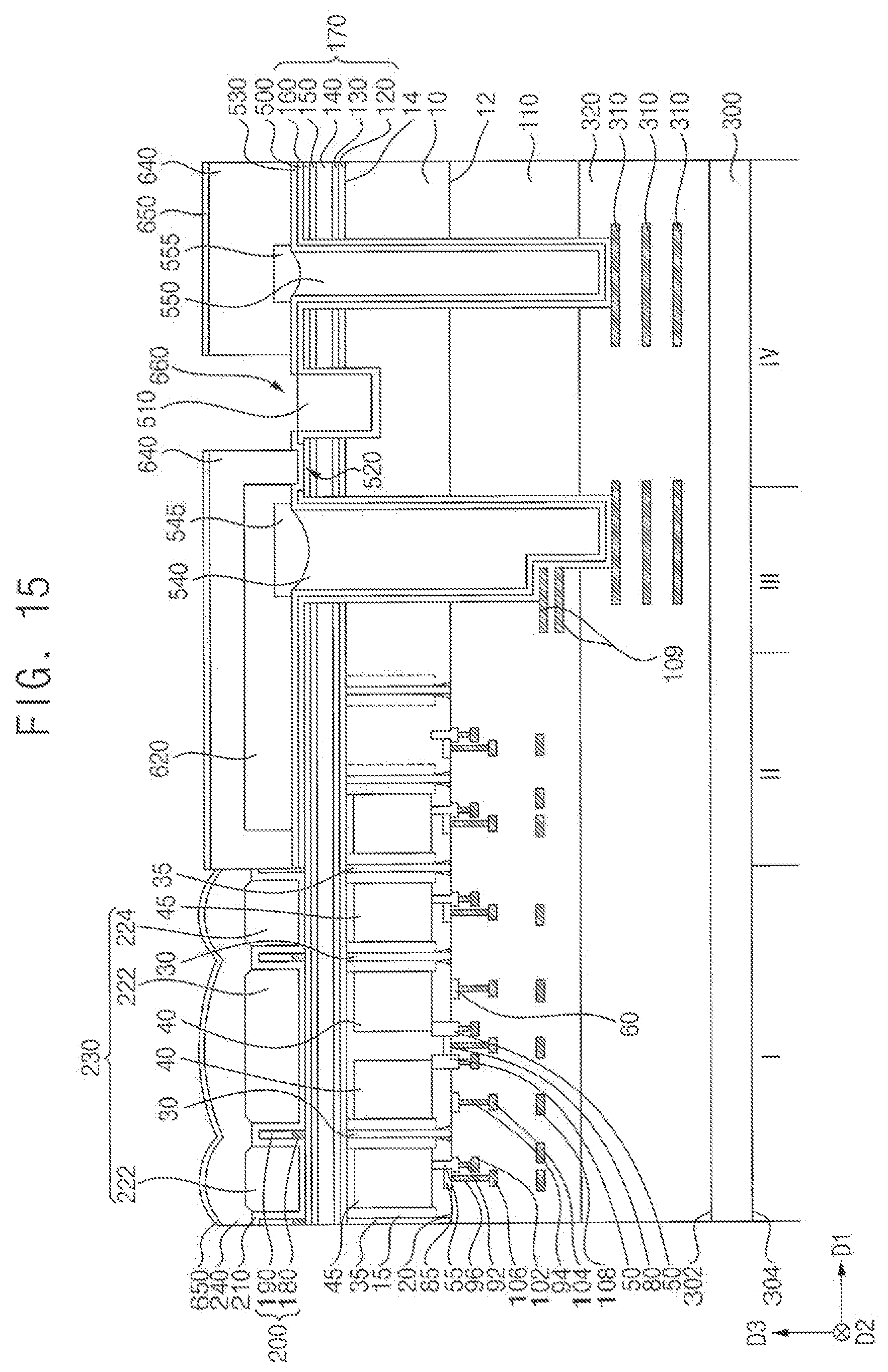 Patent US12414391 Figure 15 – Image sensor, camera device including the image sensor, electronic device including the camera device, and method of manufacturing the image sensor