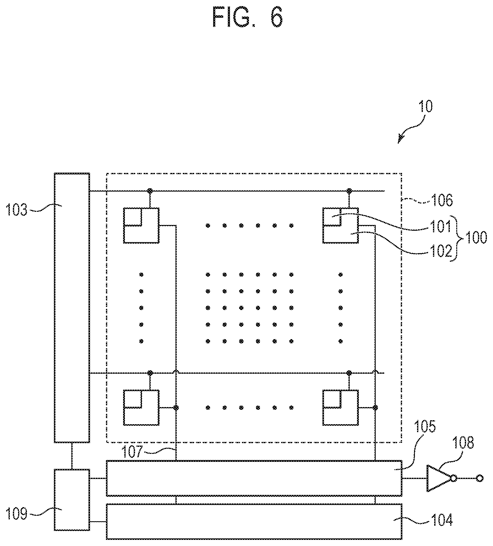 Patent US12414392 Figure 6 – Photoelectric conversion device, imaging system, and mobile apparatus